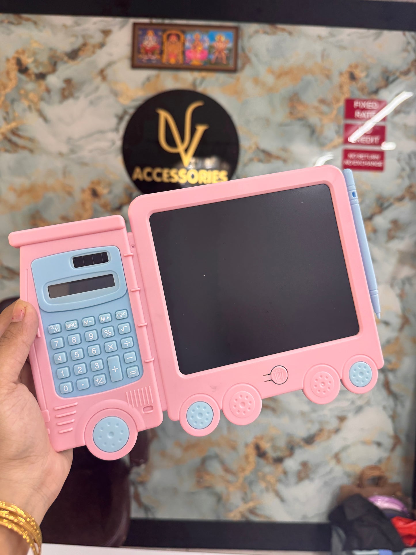 Lcd calculator panel