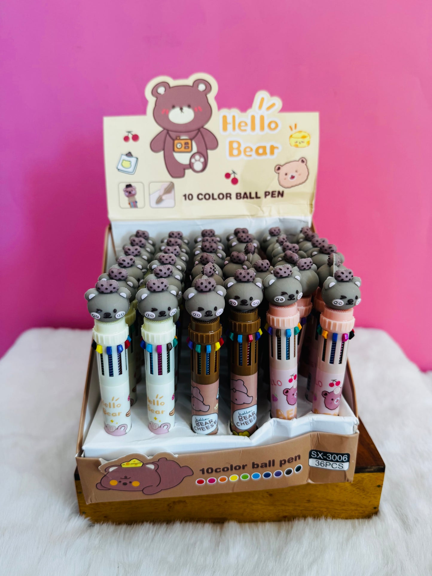 Teddy 10 in 1 pens