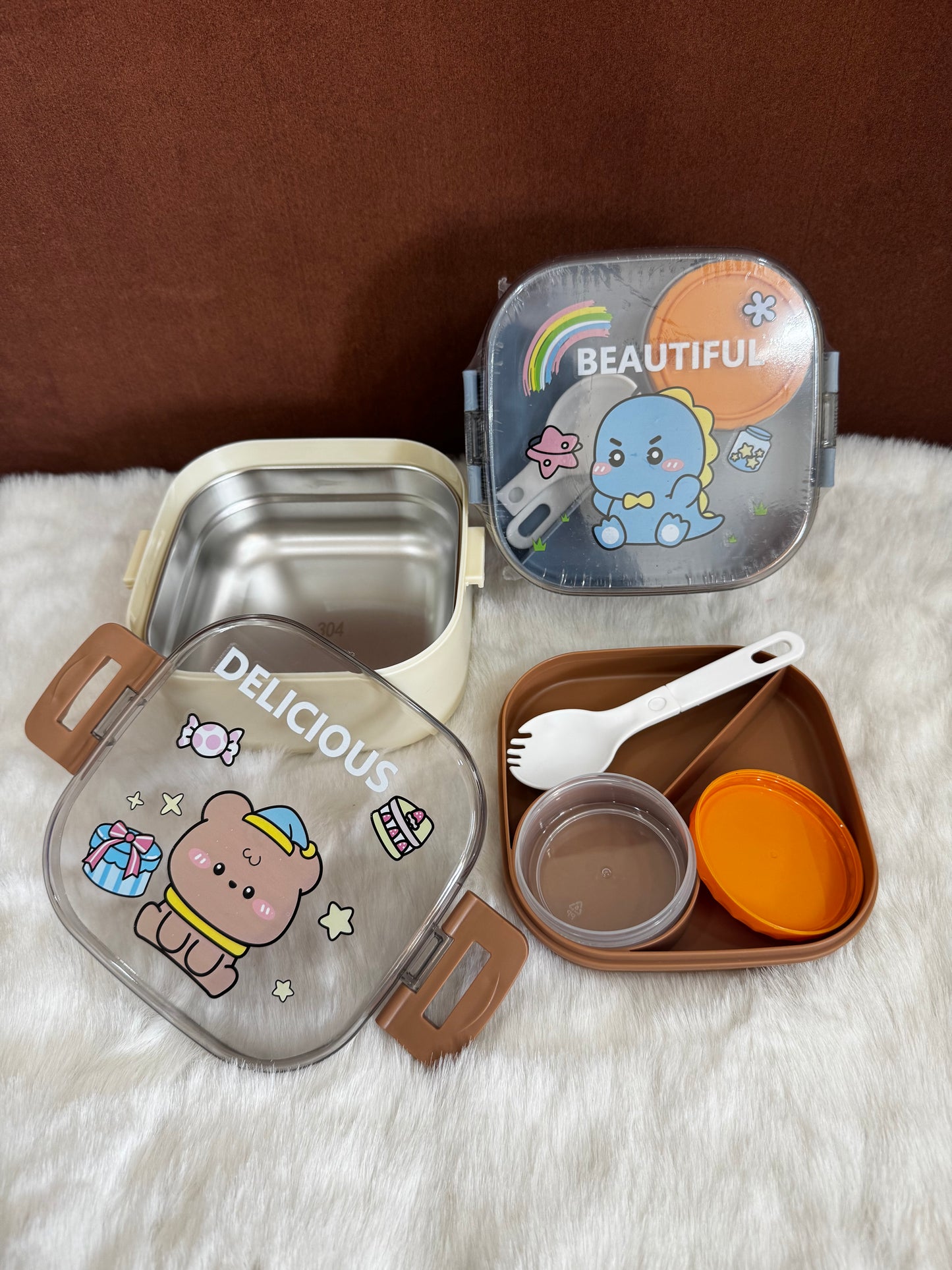 Delicious stainless steel lunch box