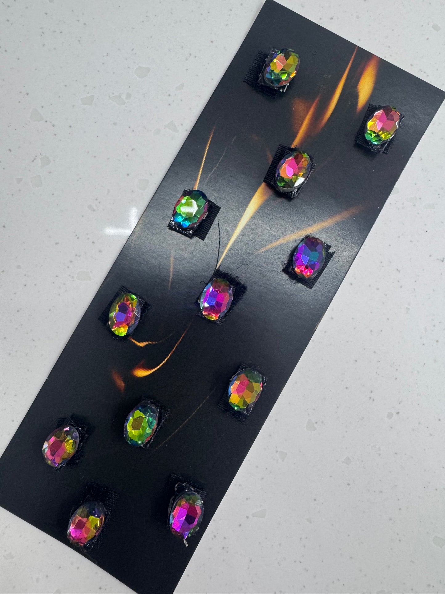 Rainbow stick ons