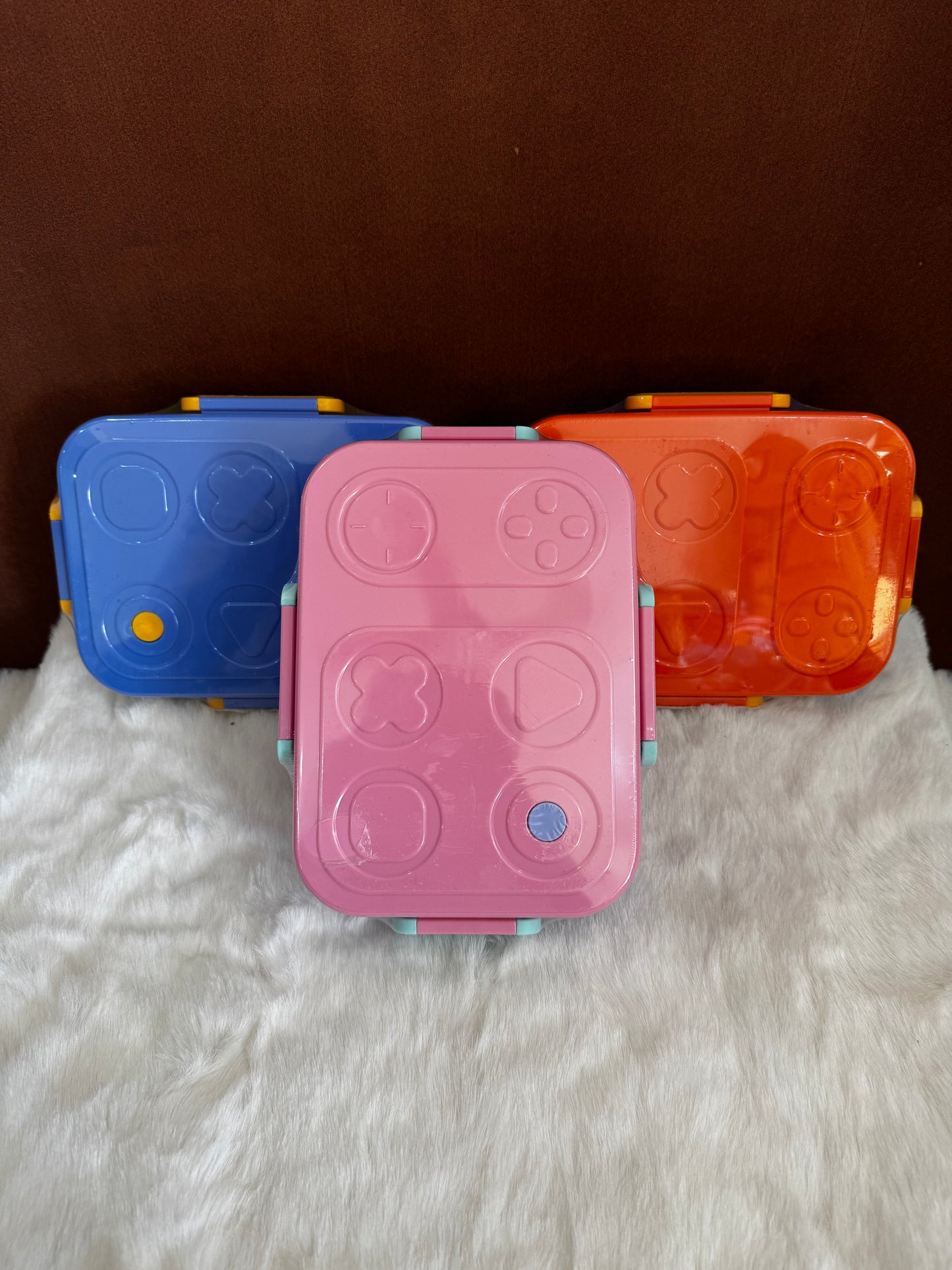 3 grid stainless steel lunch box