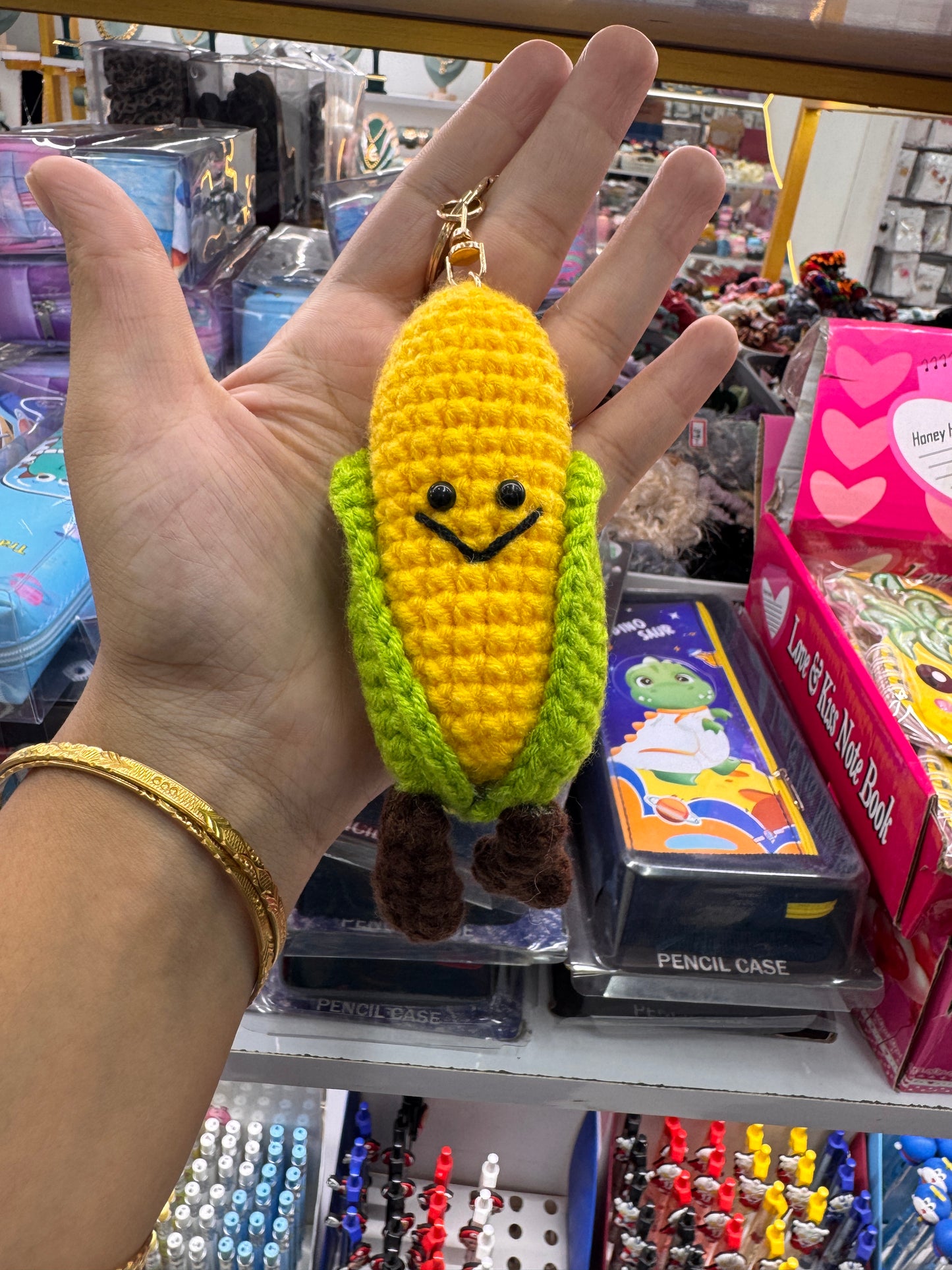 Crochet sweetcorn