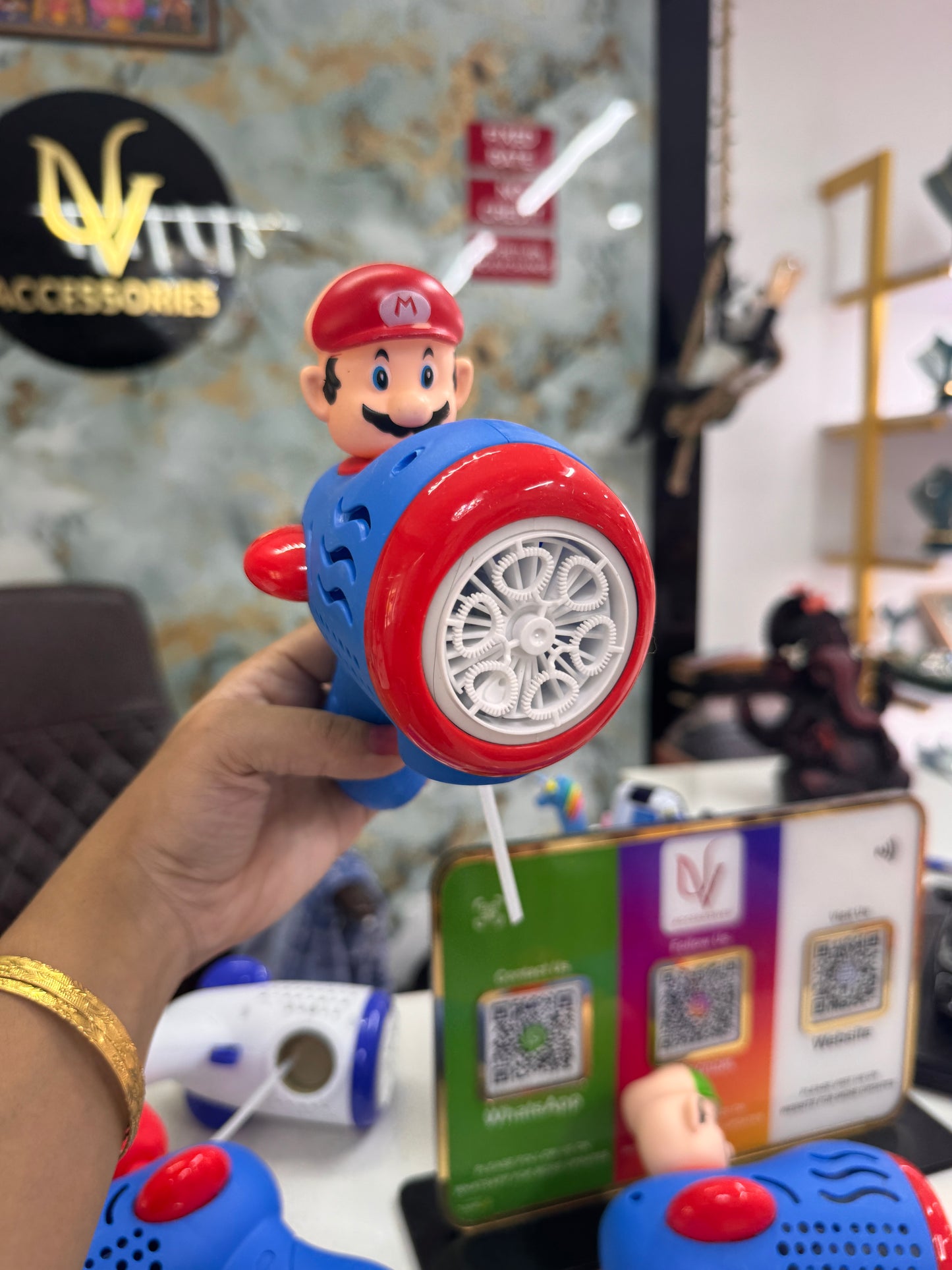 Character bubble gun