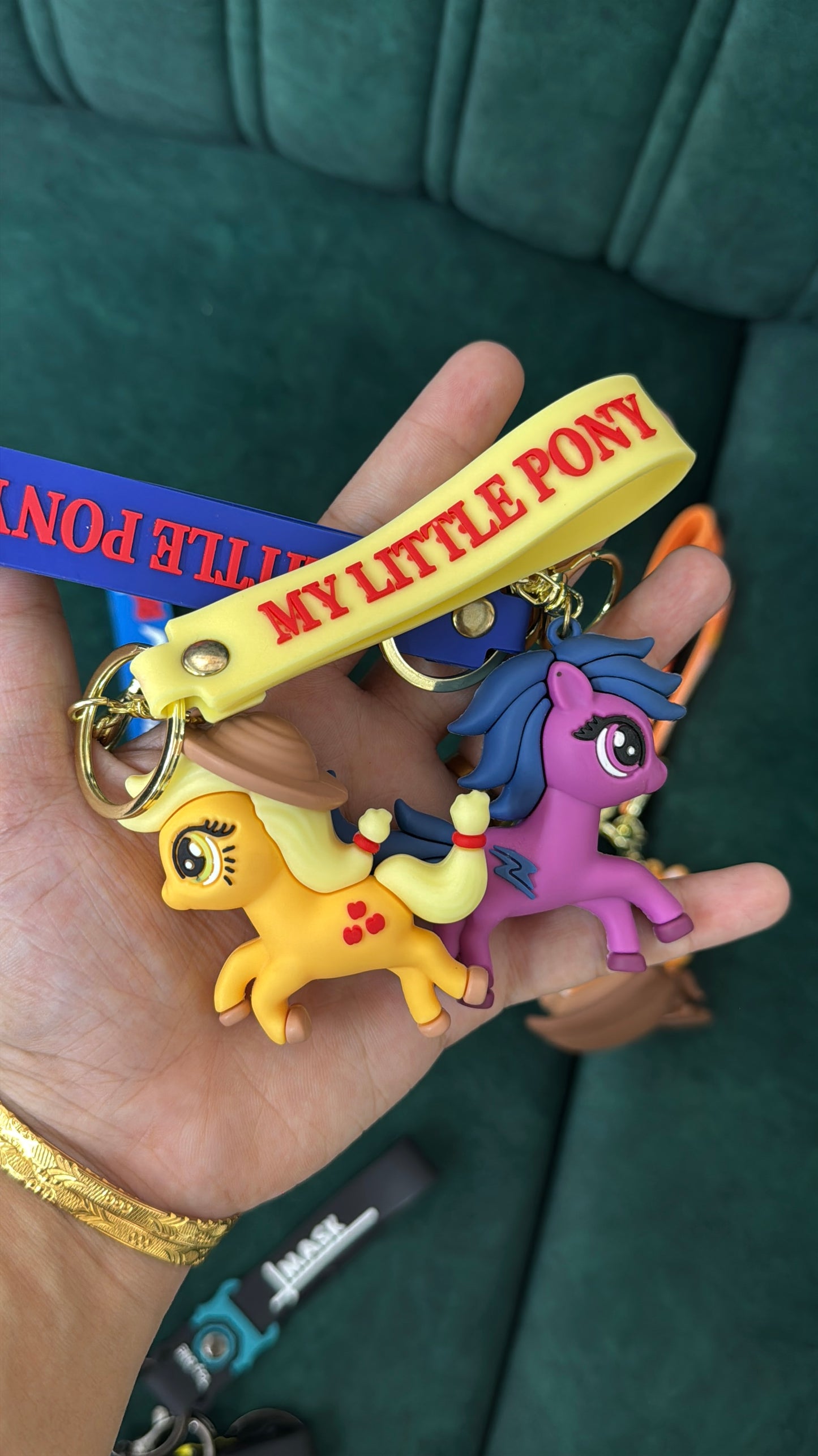 Unicorn keychain