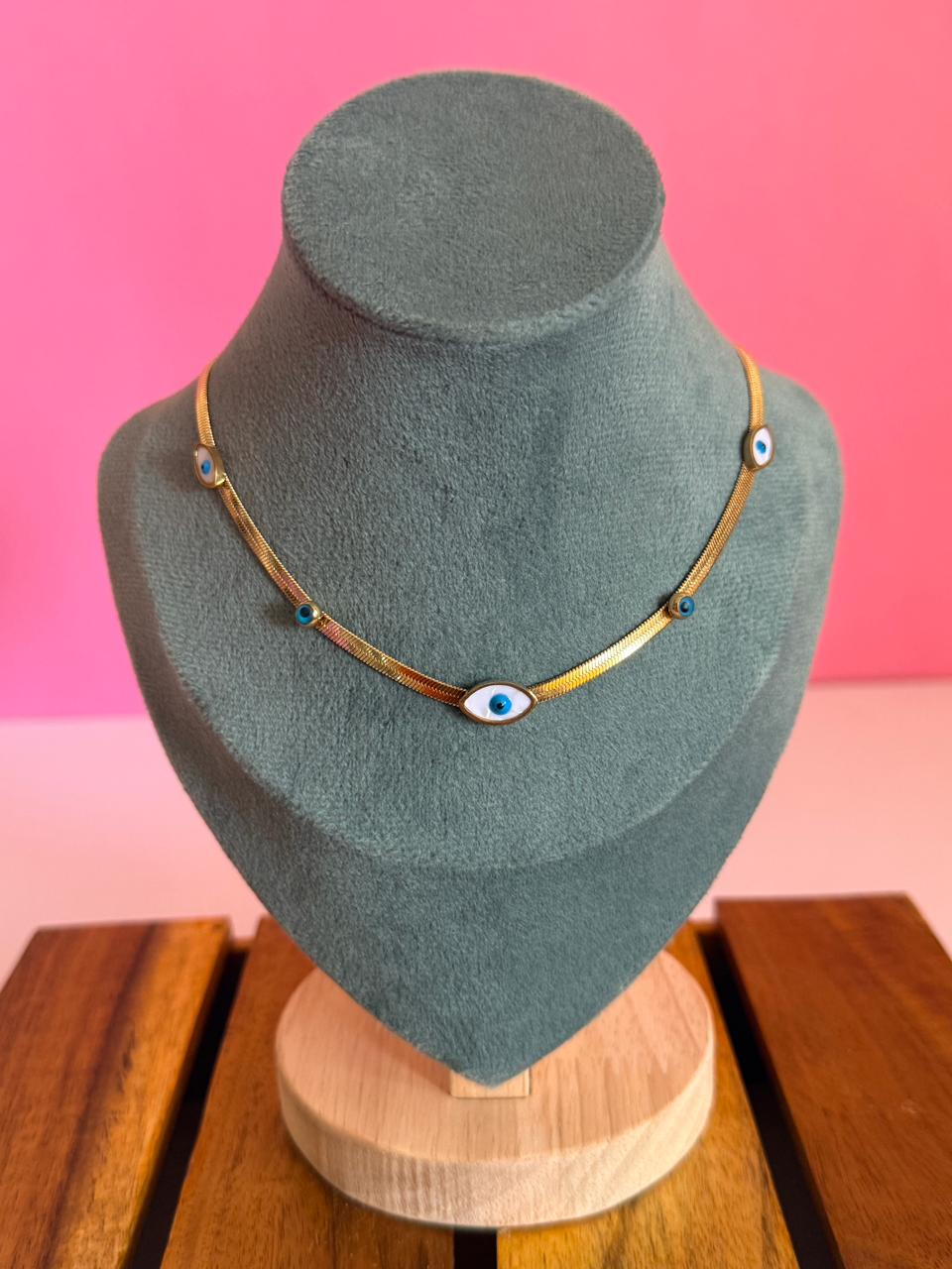 Evil eye necklace