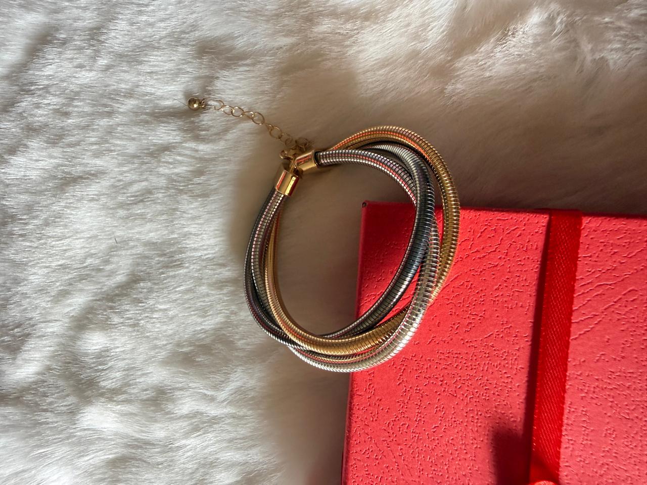 Multi spiral bracelet