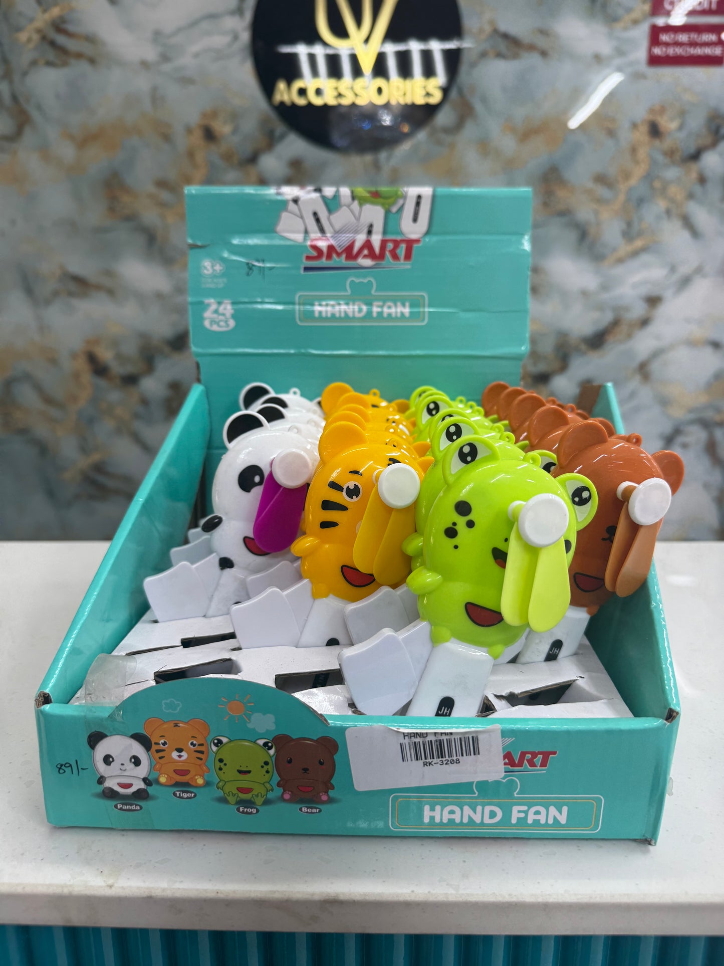 Animal hand fans
