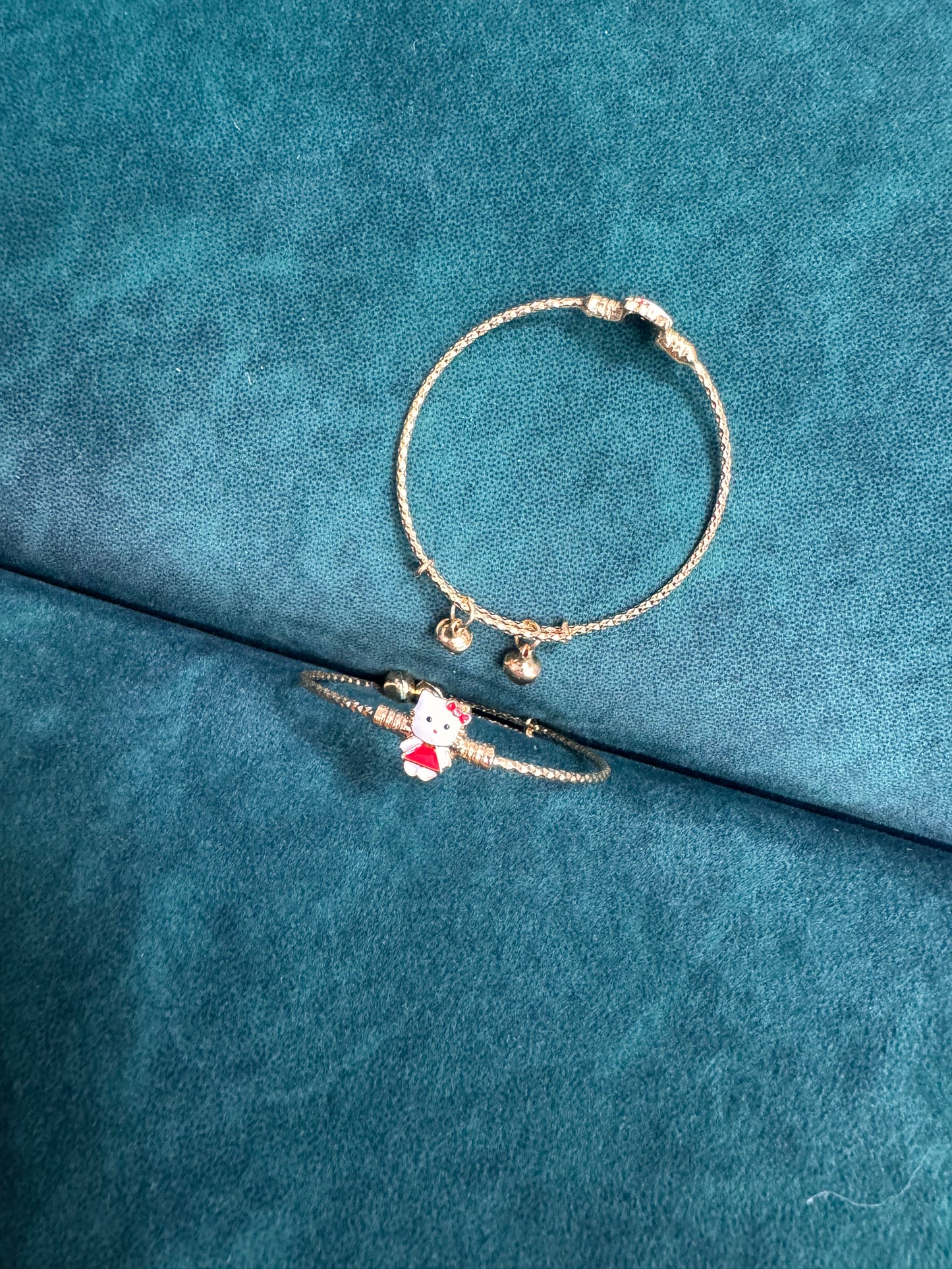 Red kitty kids kada set