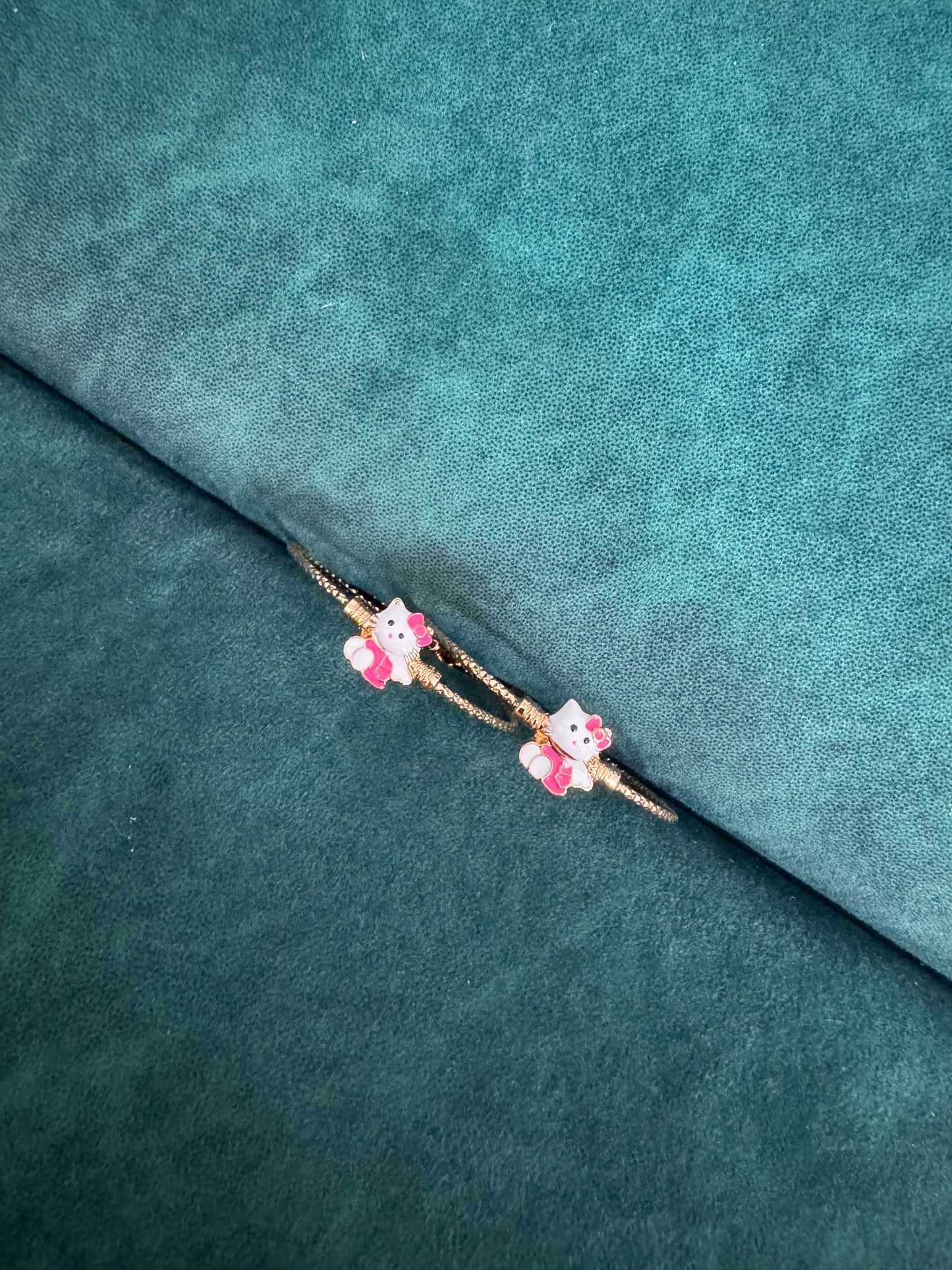 Pink kitty kids kada set