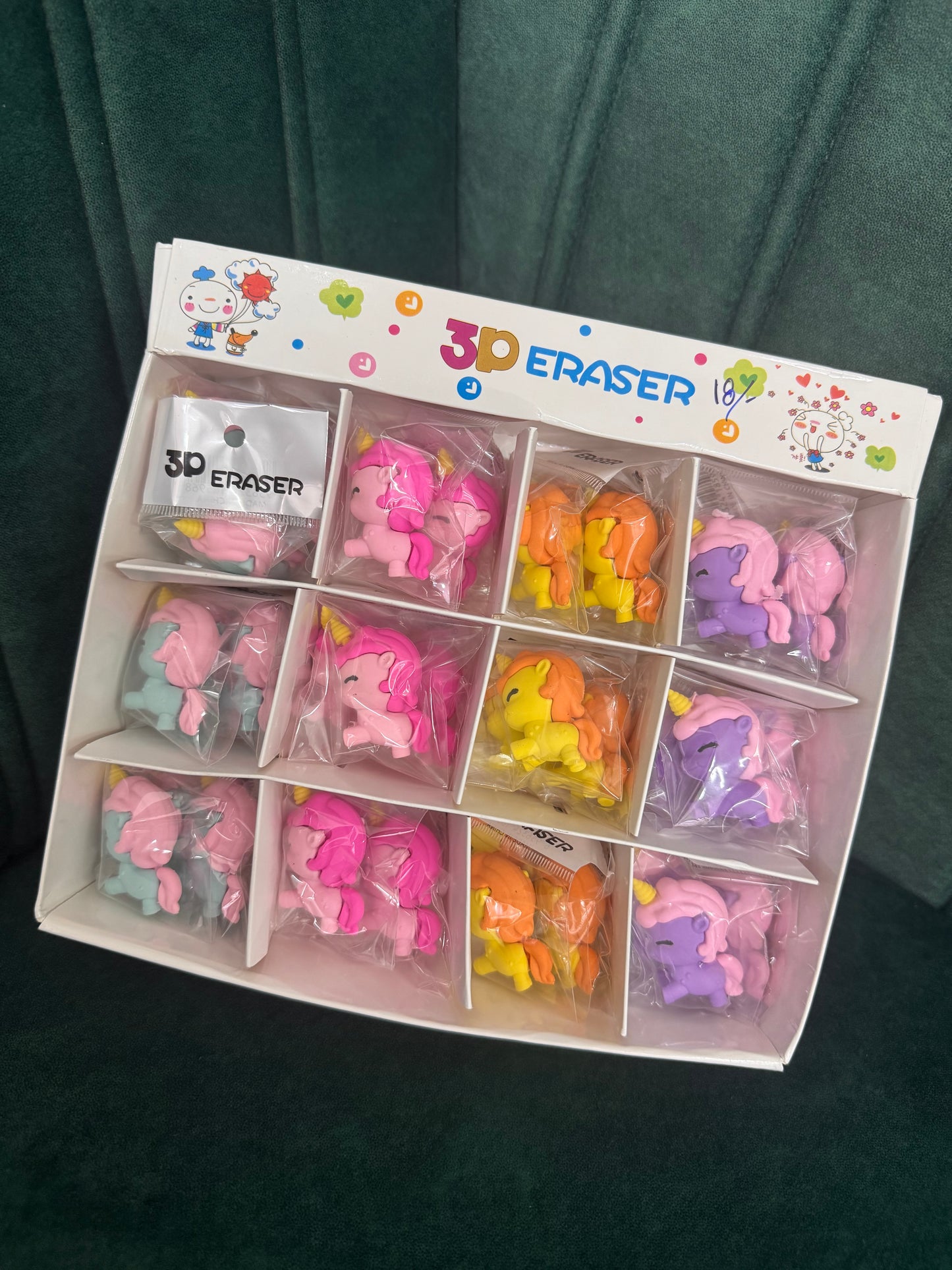 Unicorn eraser