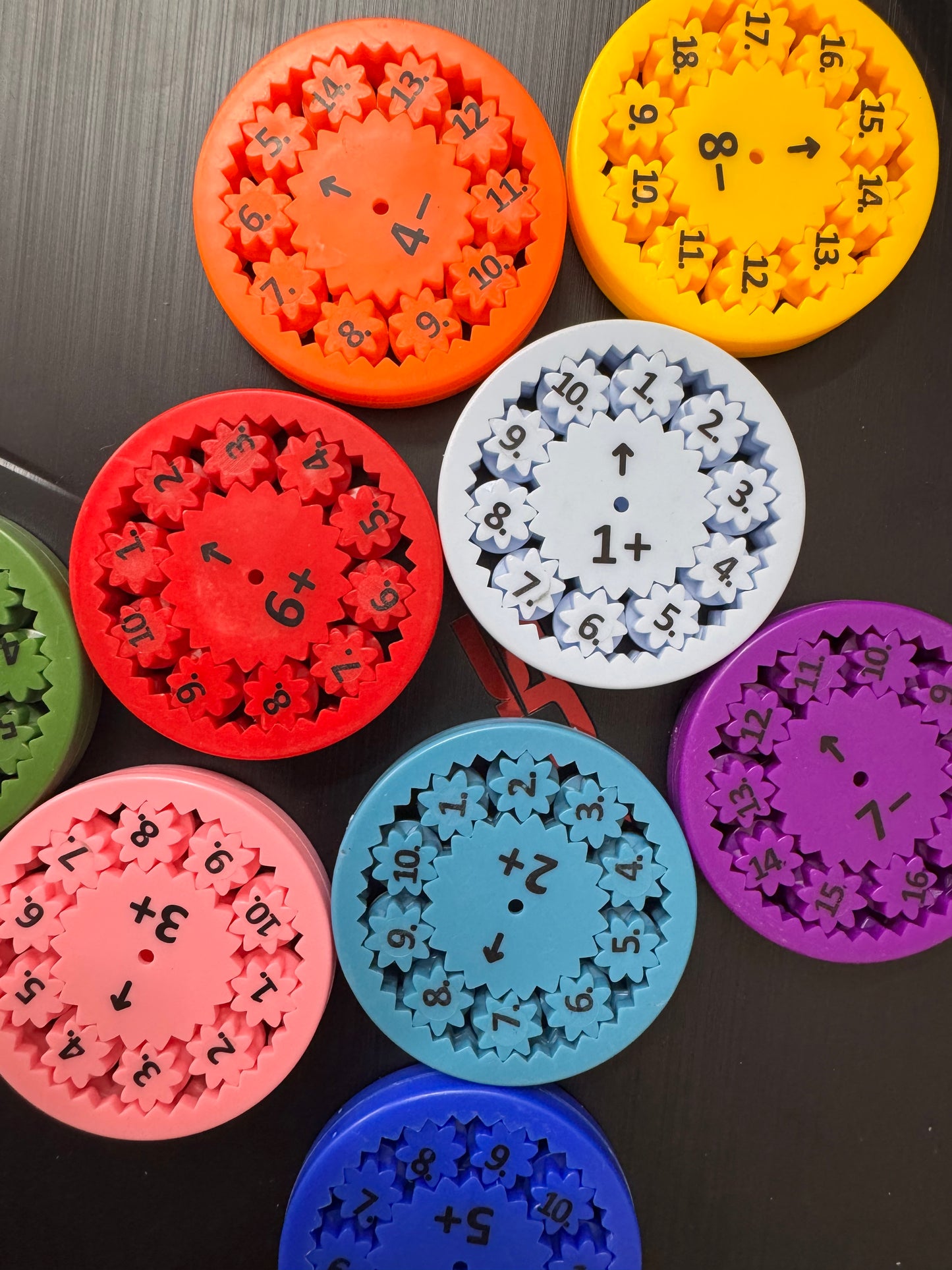 Maths fidget spinners