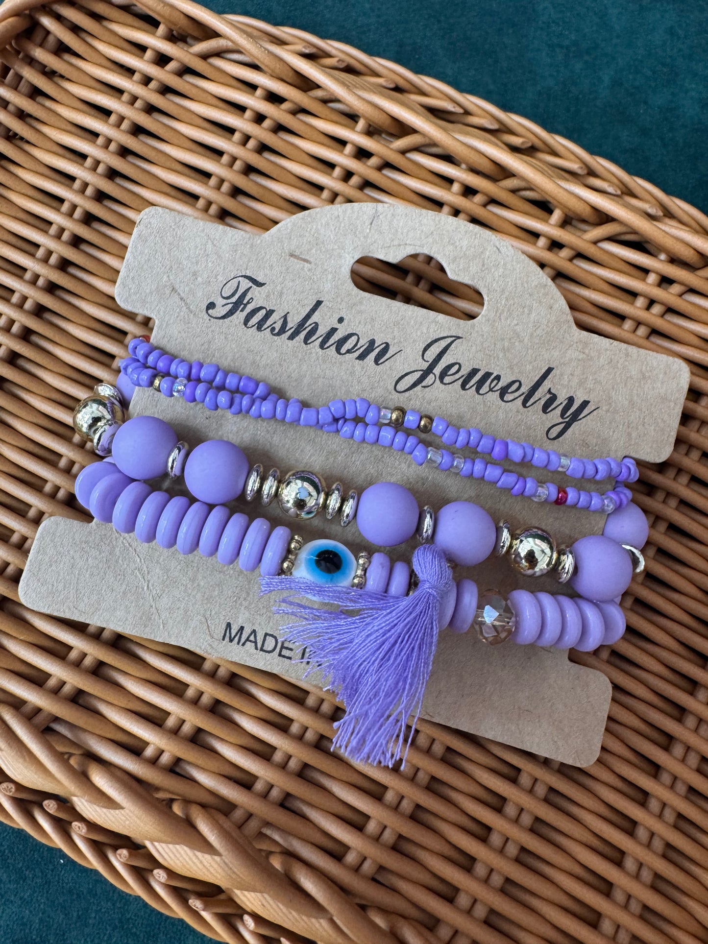 Beads bracelet stacks 2