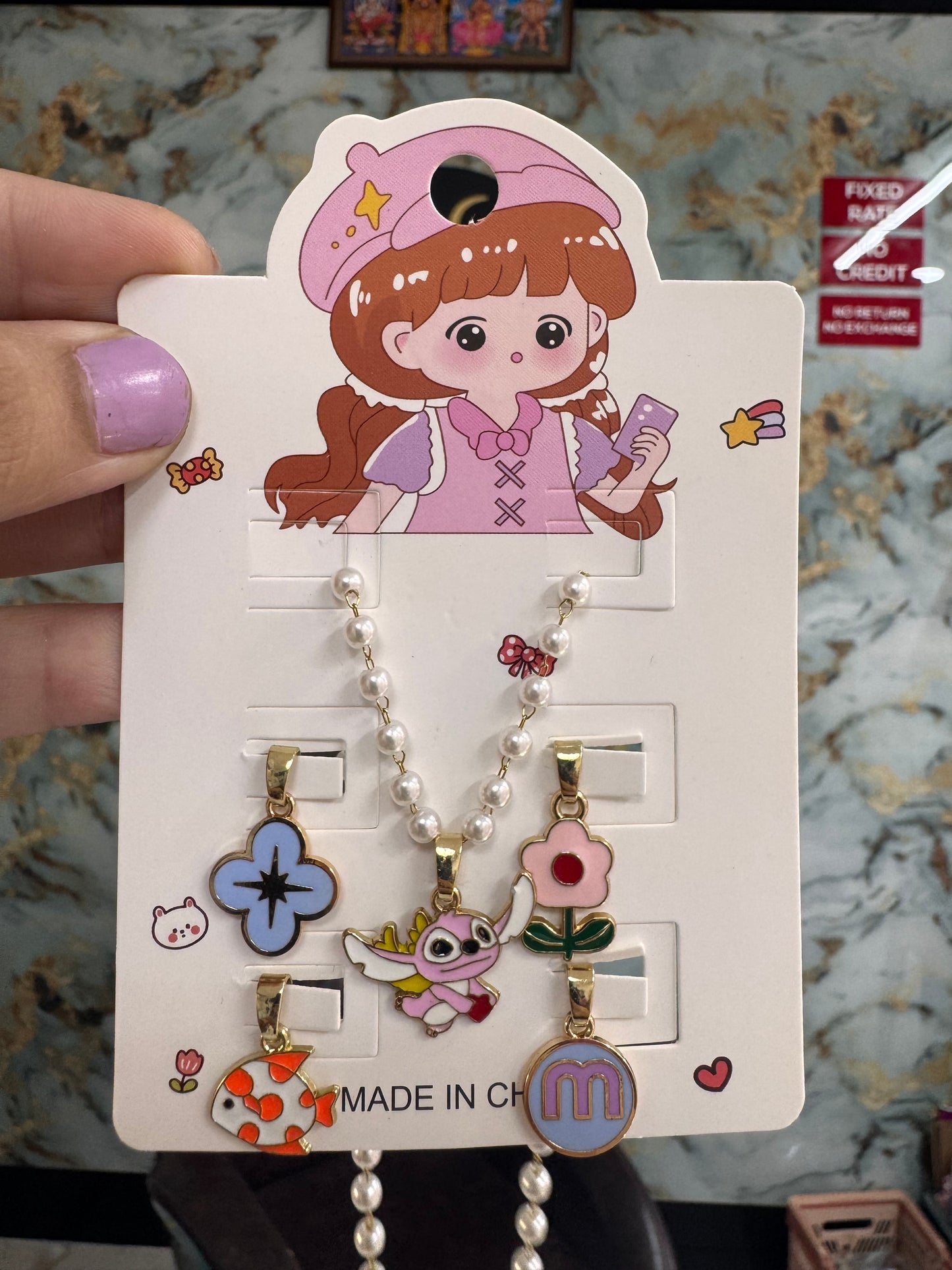 Charm jewelry sets