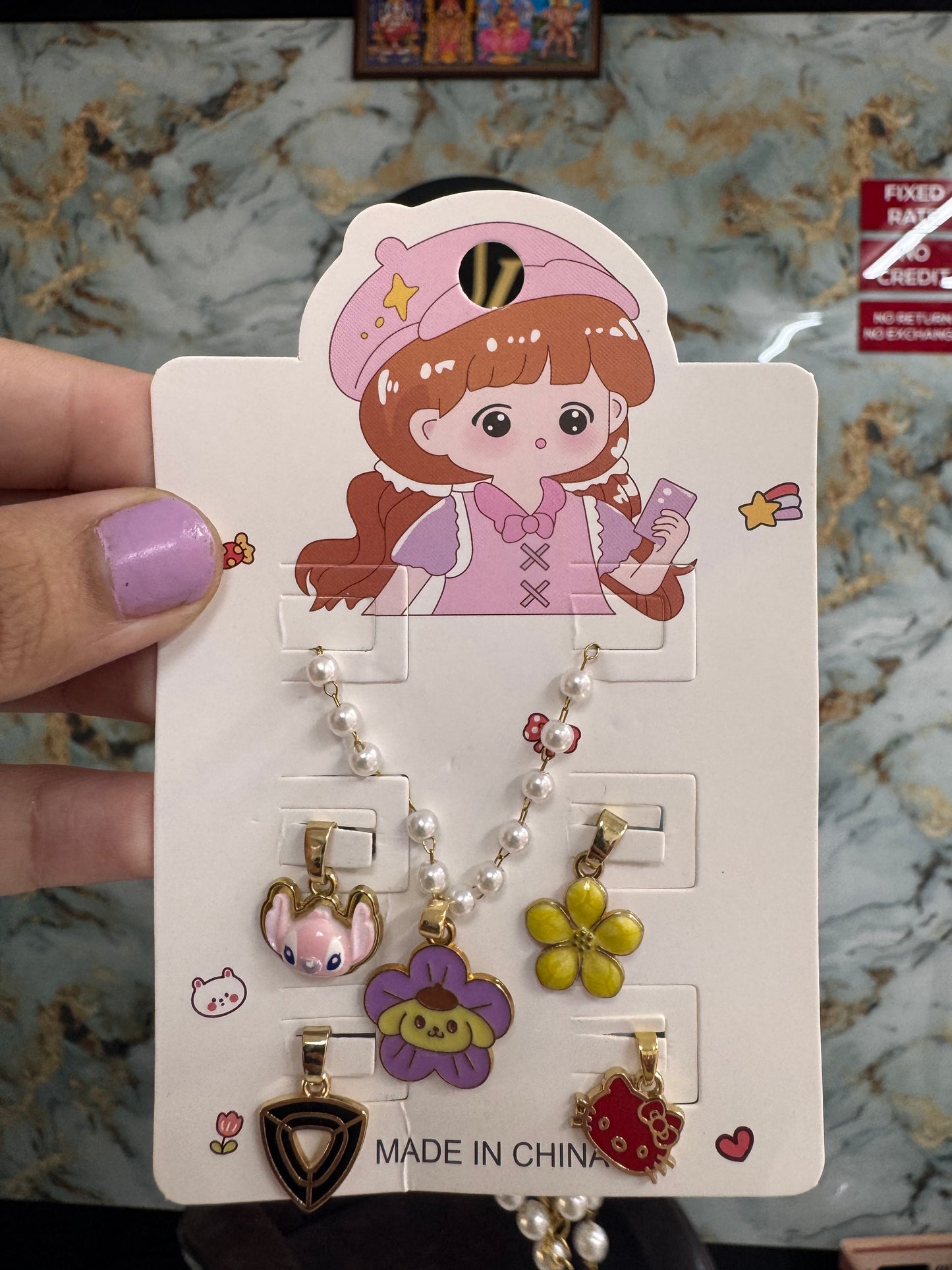 Charm jewelry sets