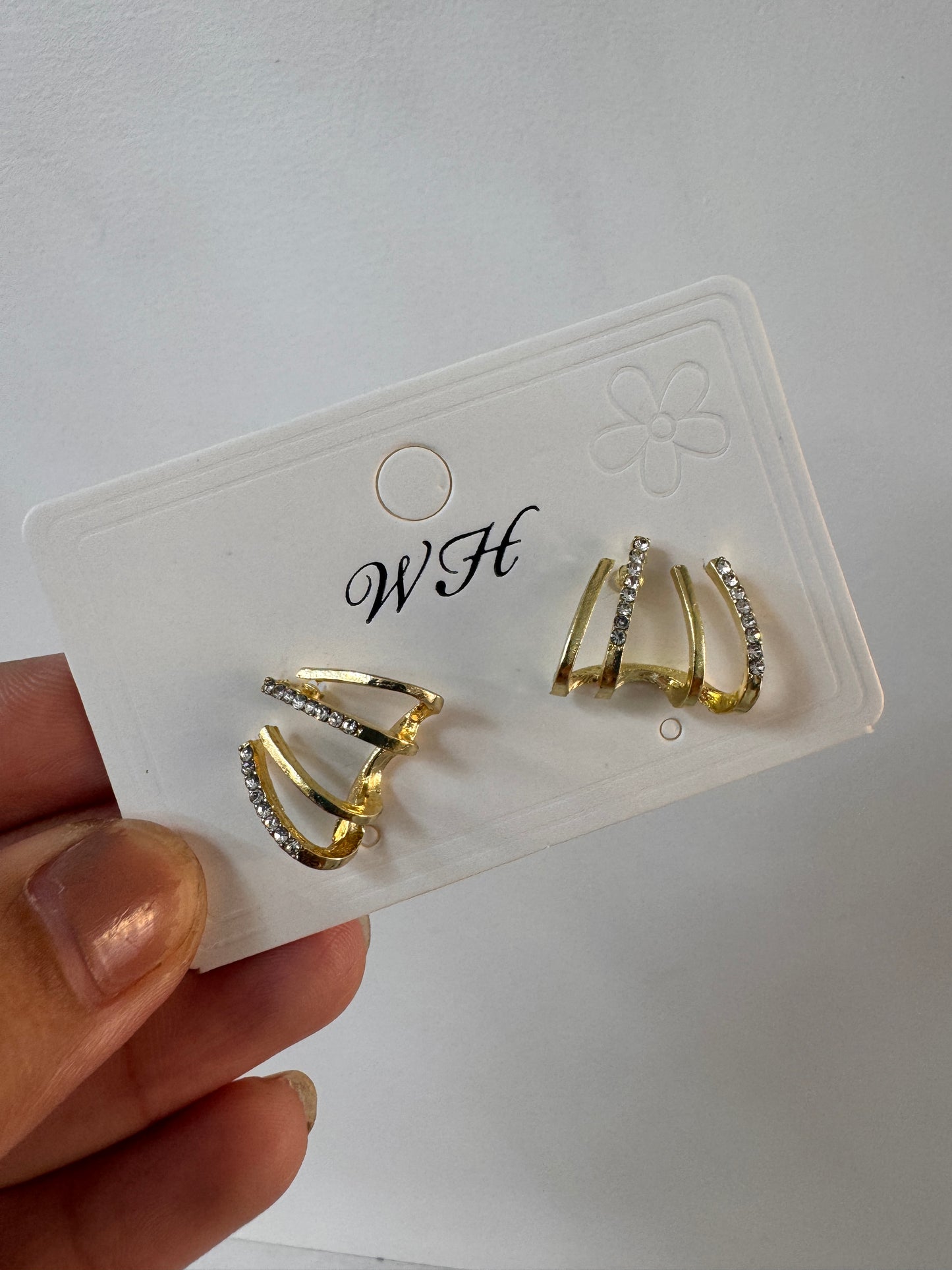 Gold studs