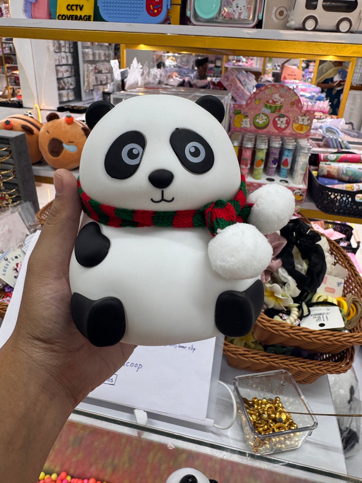 Touch panda lamp