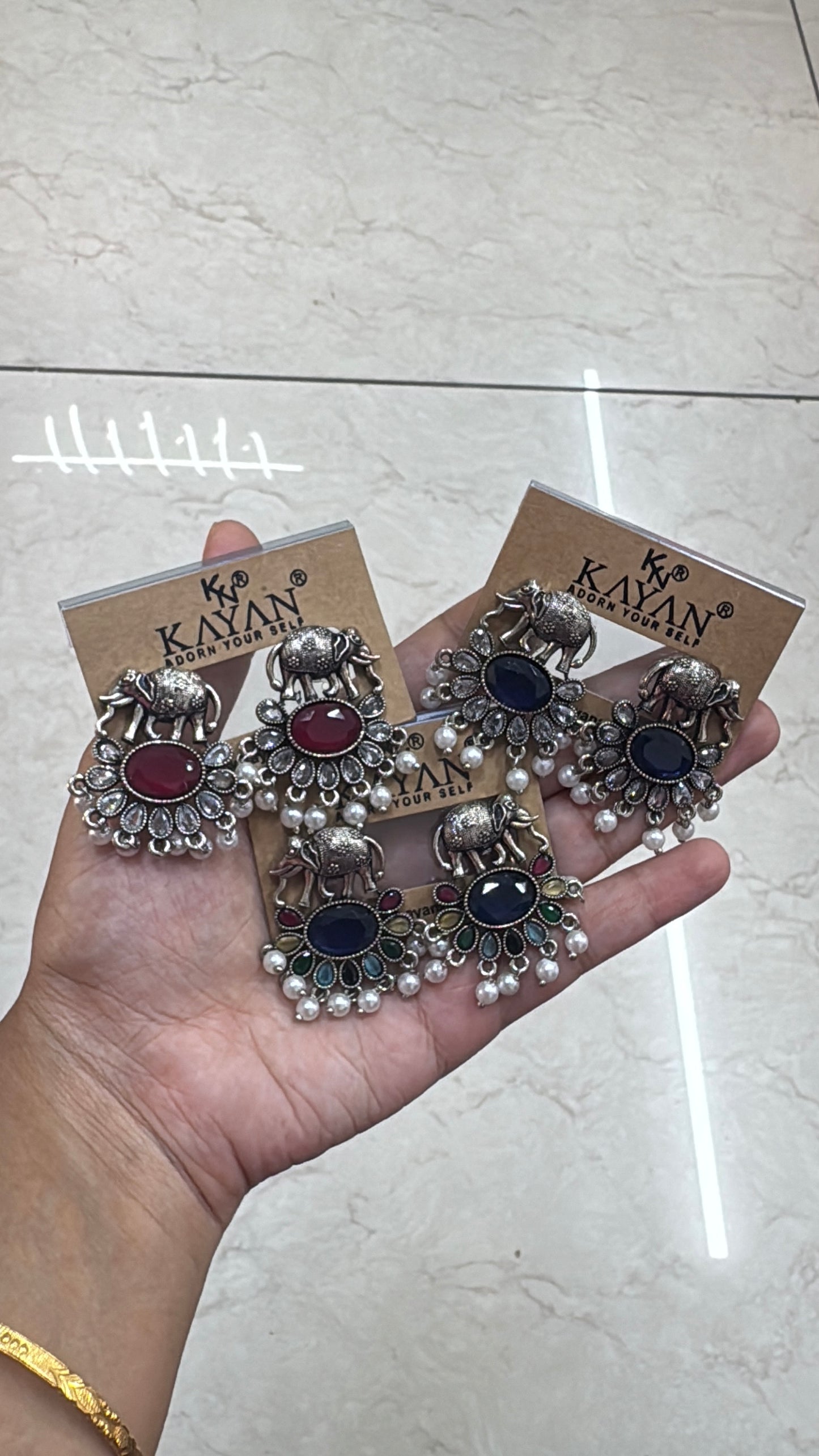 Elephant earrings