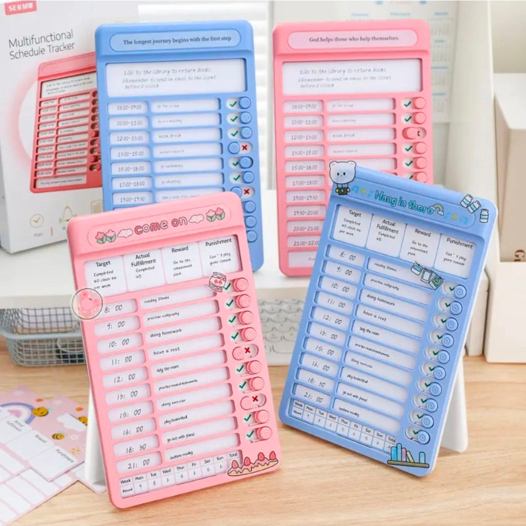 DIY schedule tracker