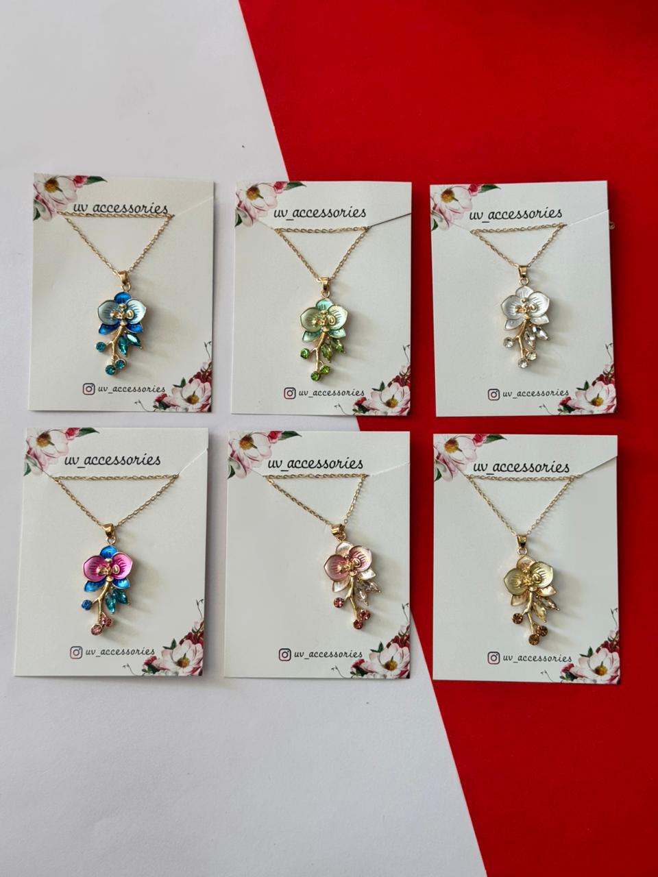 Flower chains copper