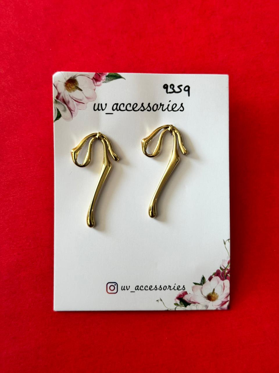 Bow studs anti tarnish