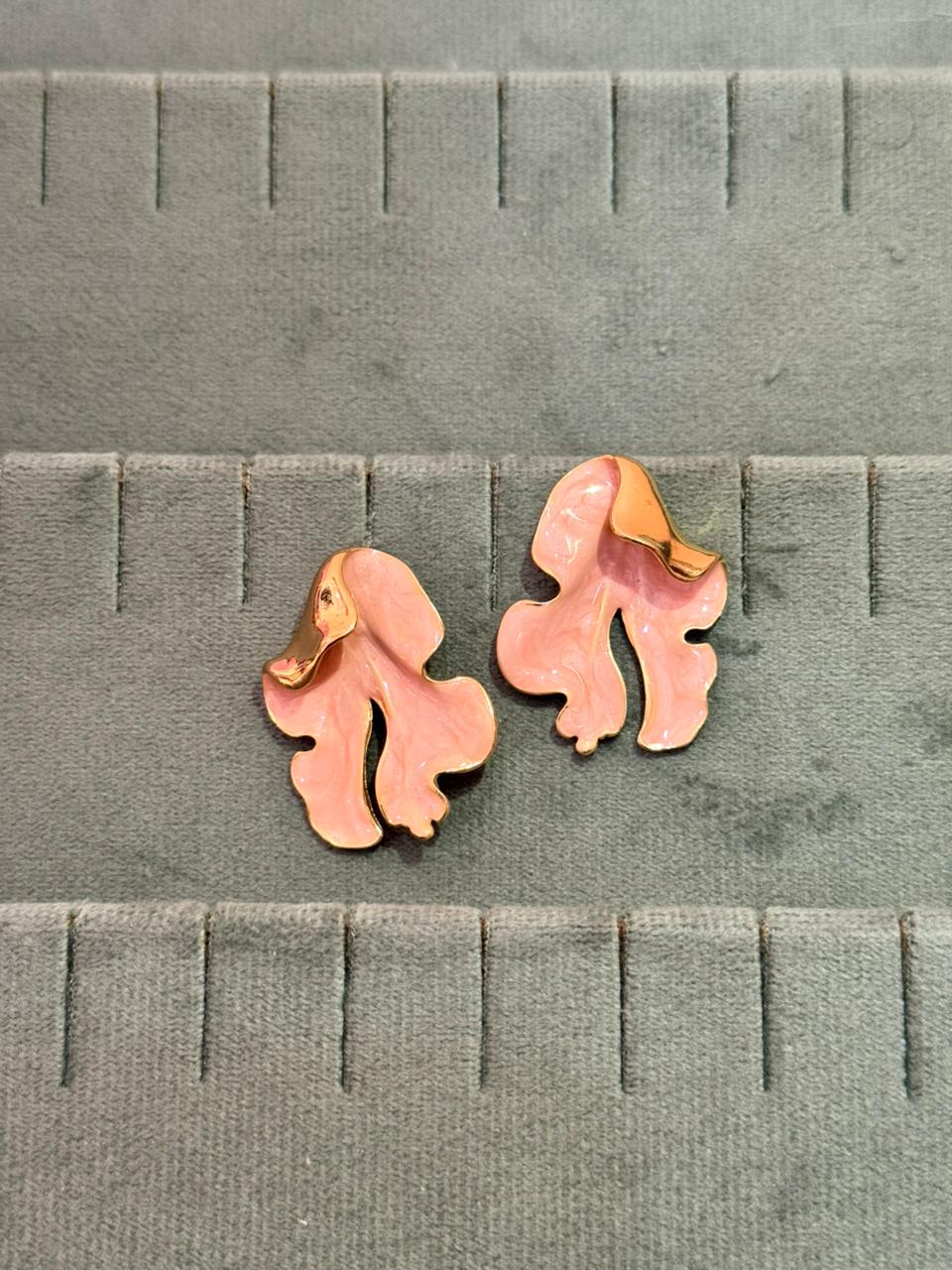 Pink cut studs