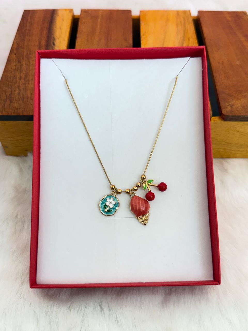 Cherry charms chain