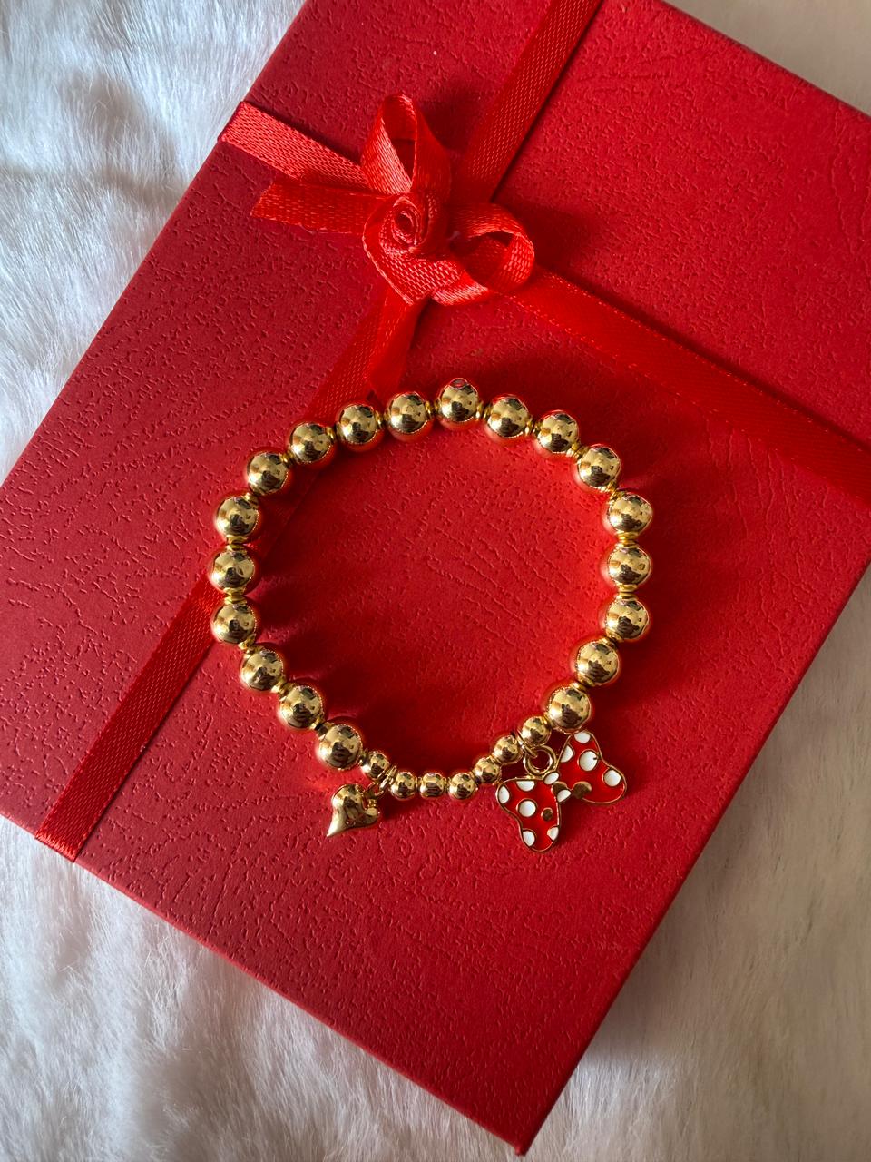 Beads charm bracelet