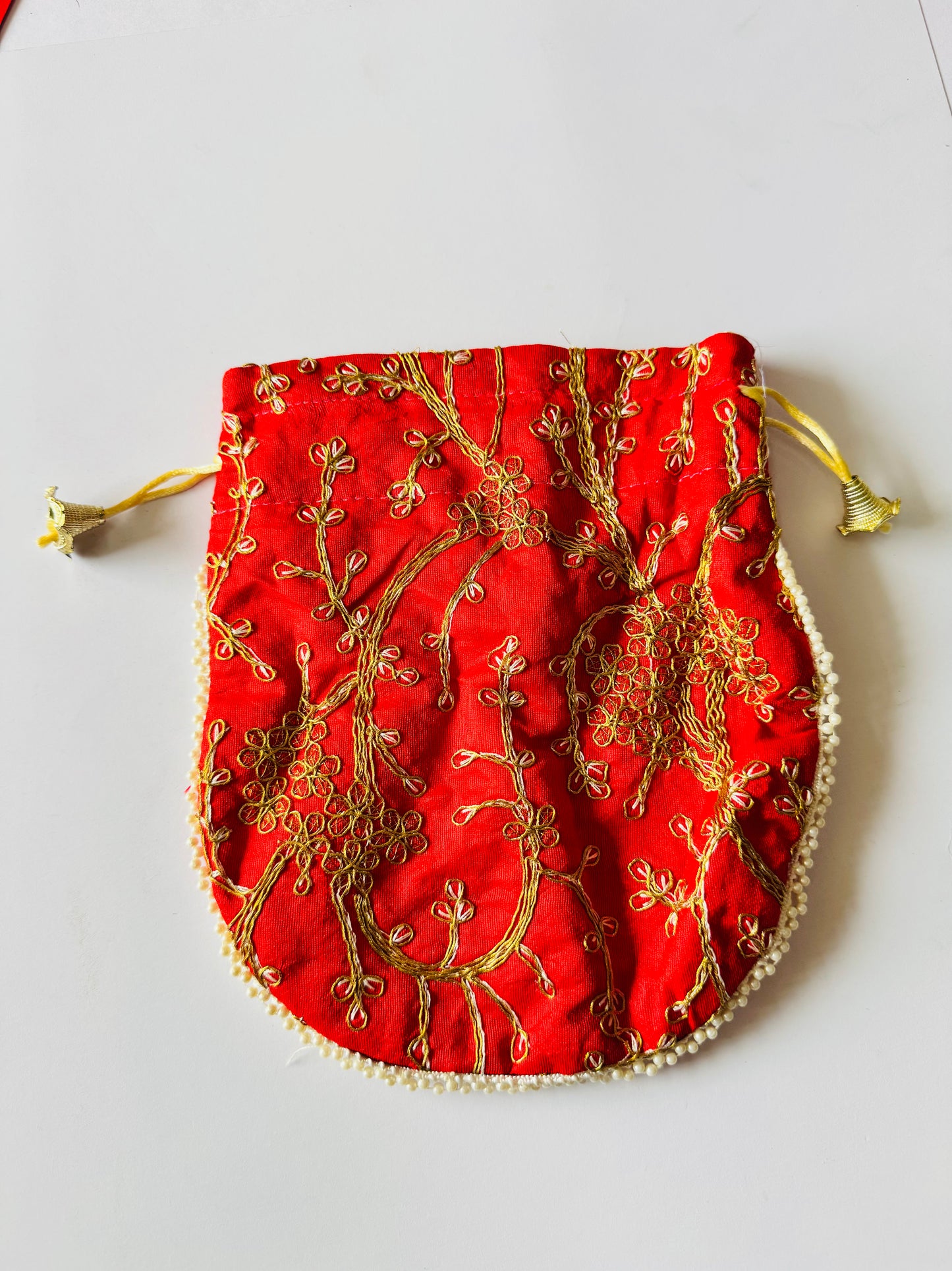 Embroidery potli