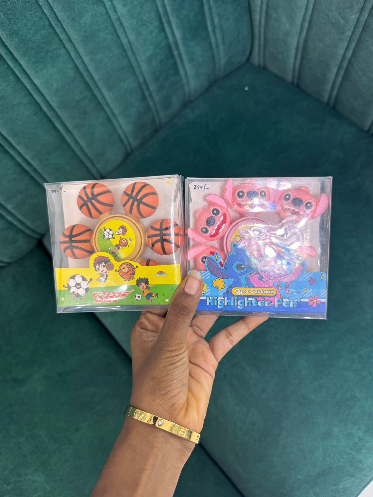 Cartoon highlighters
