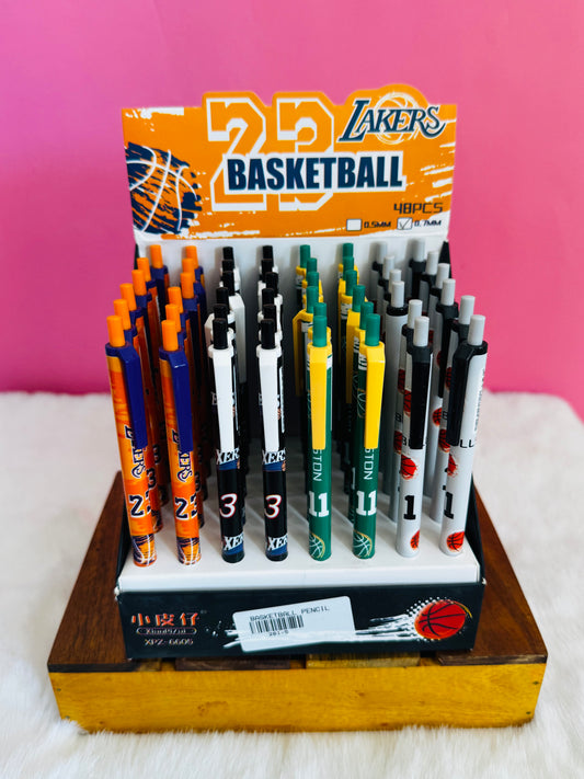Basketball pencils