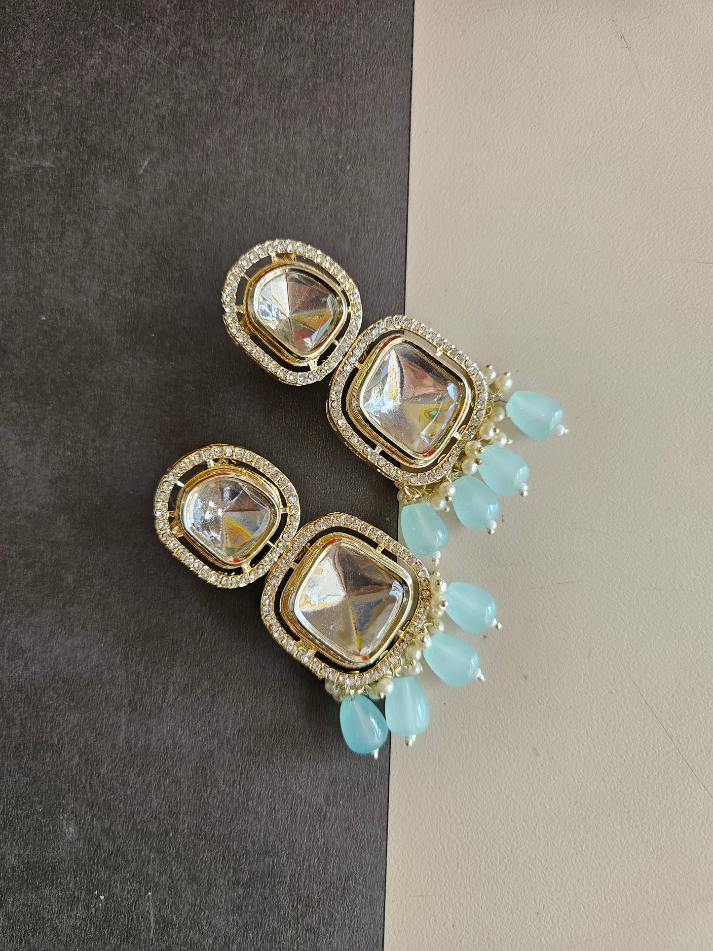 Exclusive kundan earrings