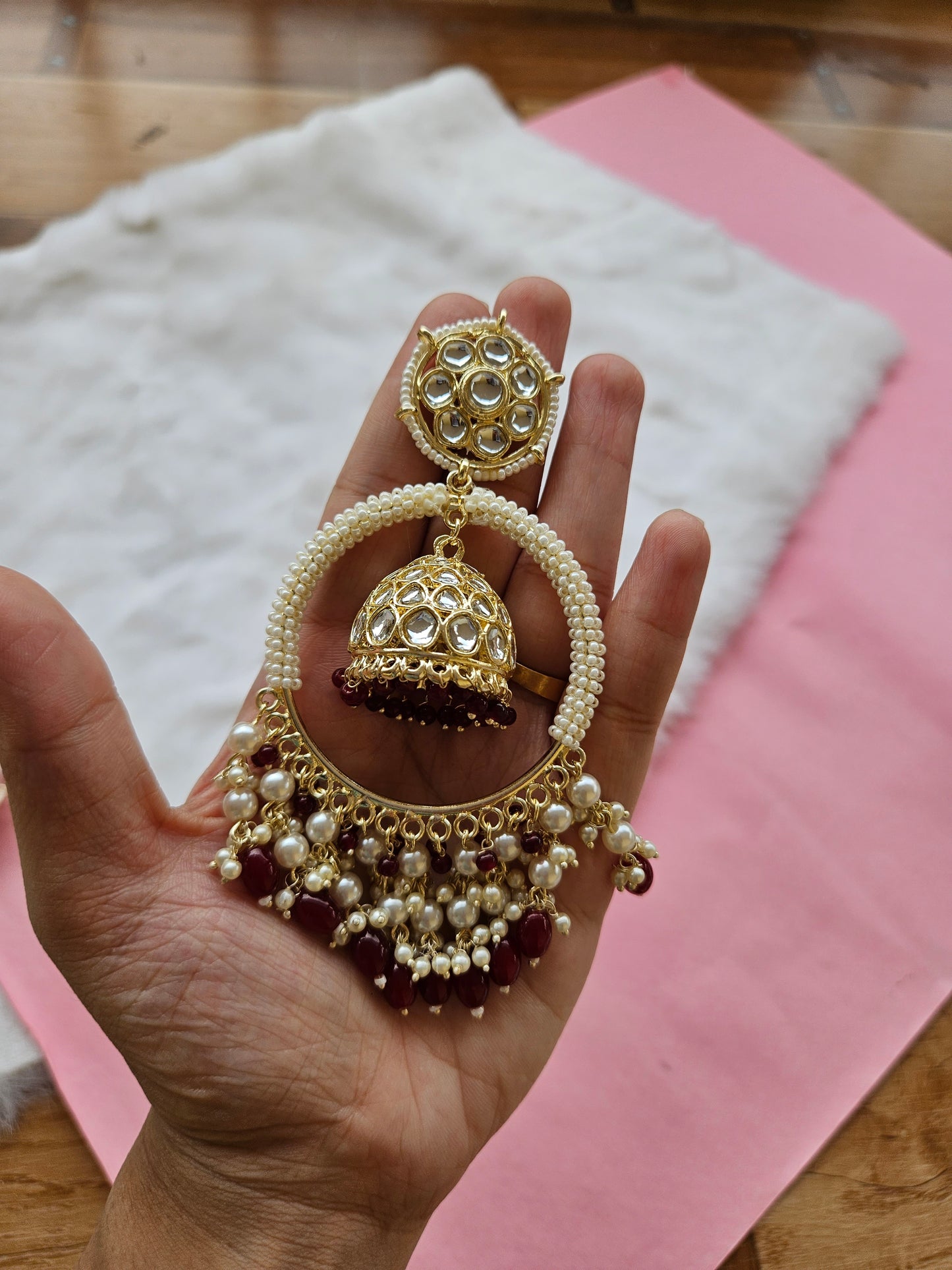 Jhumka chandbalis