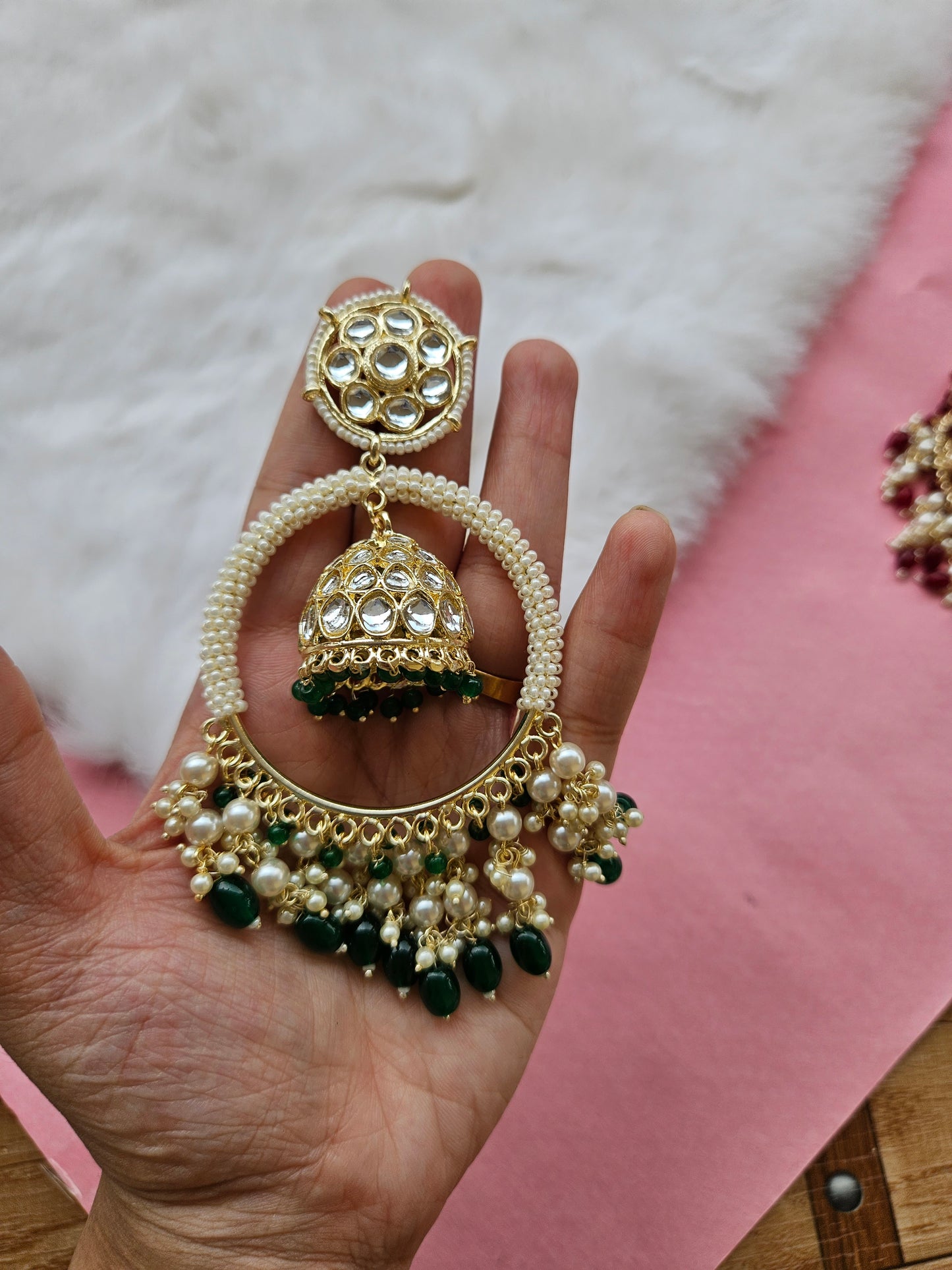 Jhumka chandbalis