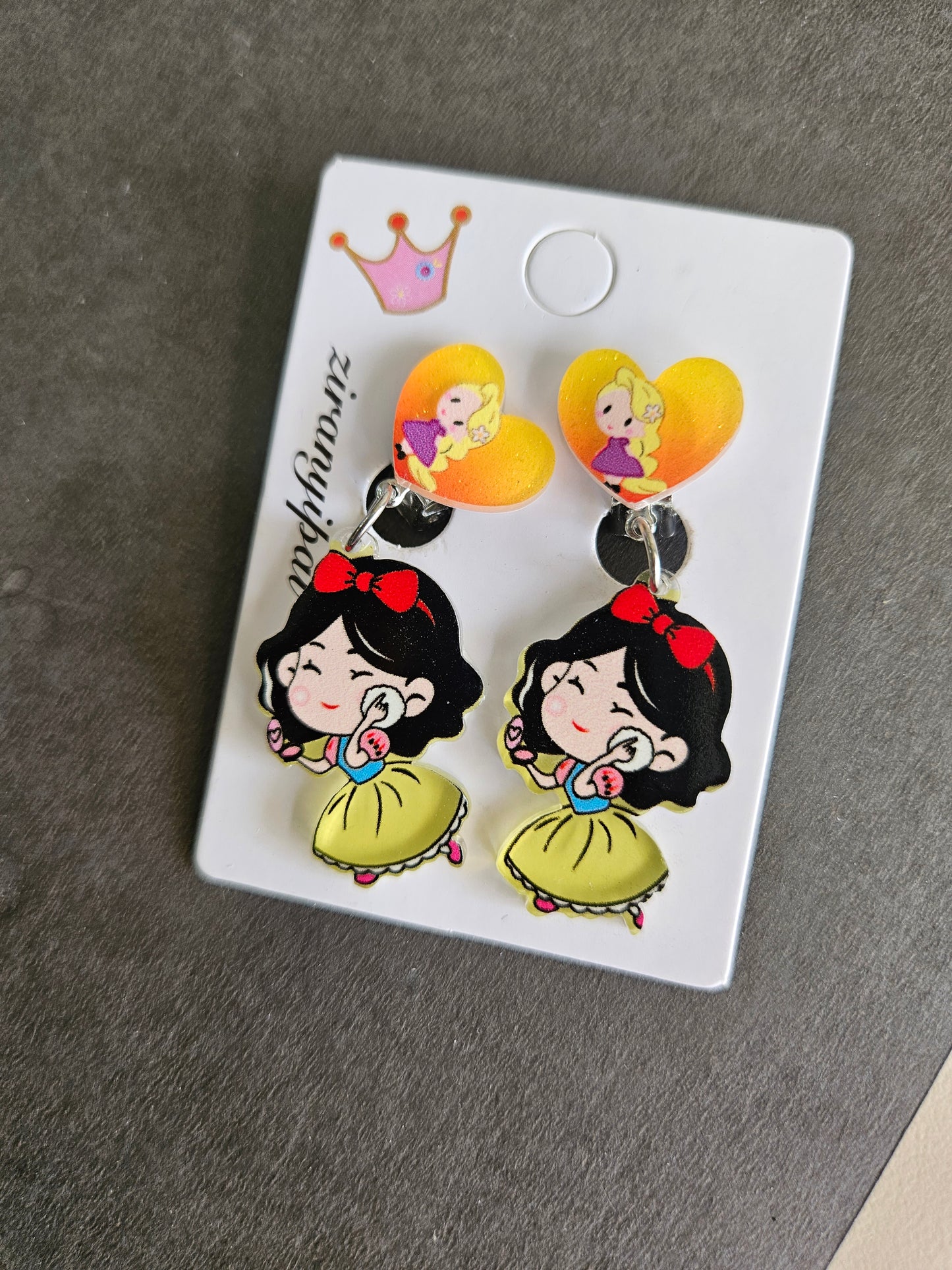 Funky press on earrings