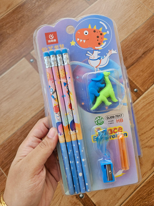 Dino stationery sets