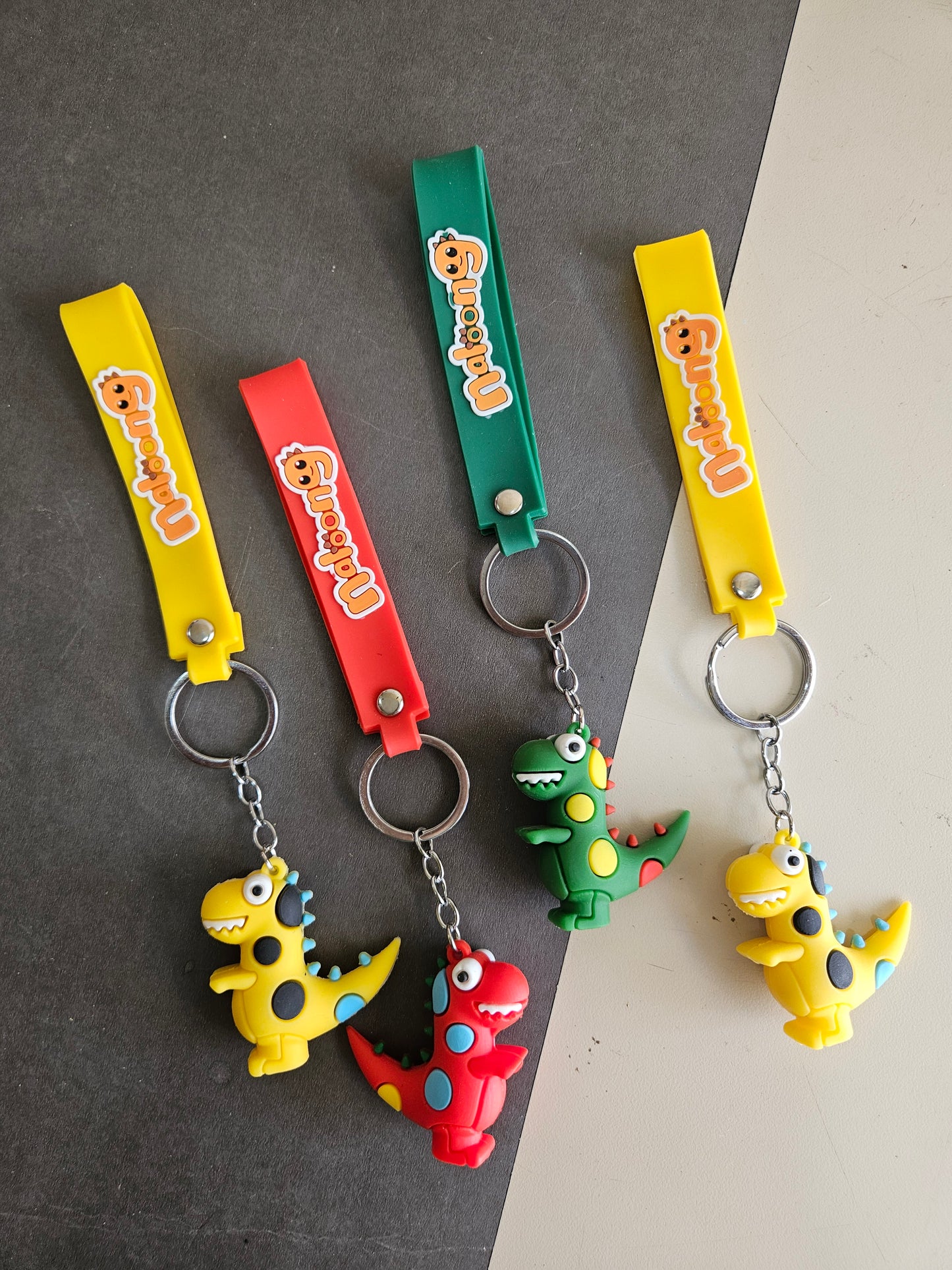 Kawai dino keychains