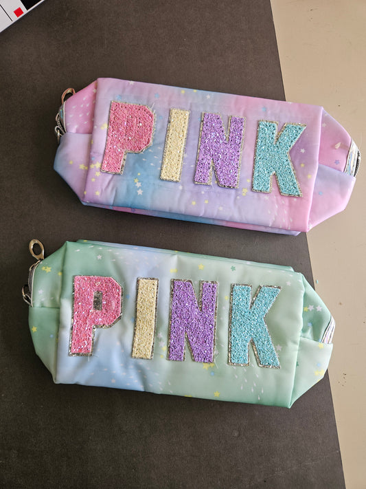 Pink multi utility pouch