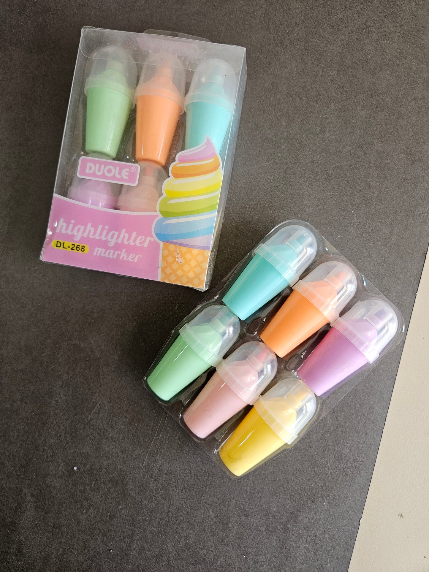 Icecream highlighter set