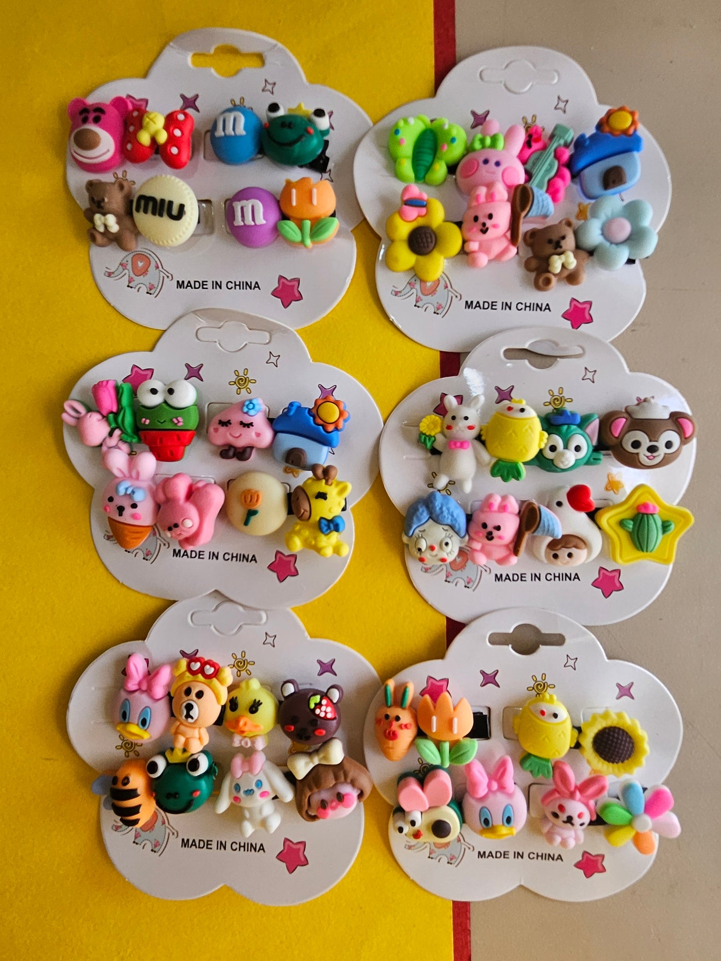 Kids mini clip cards