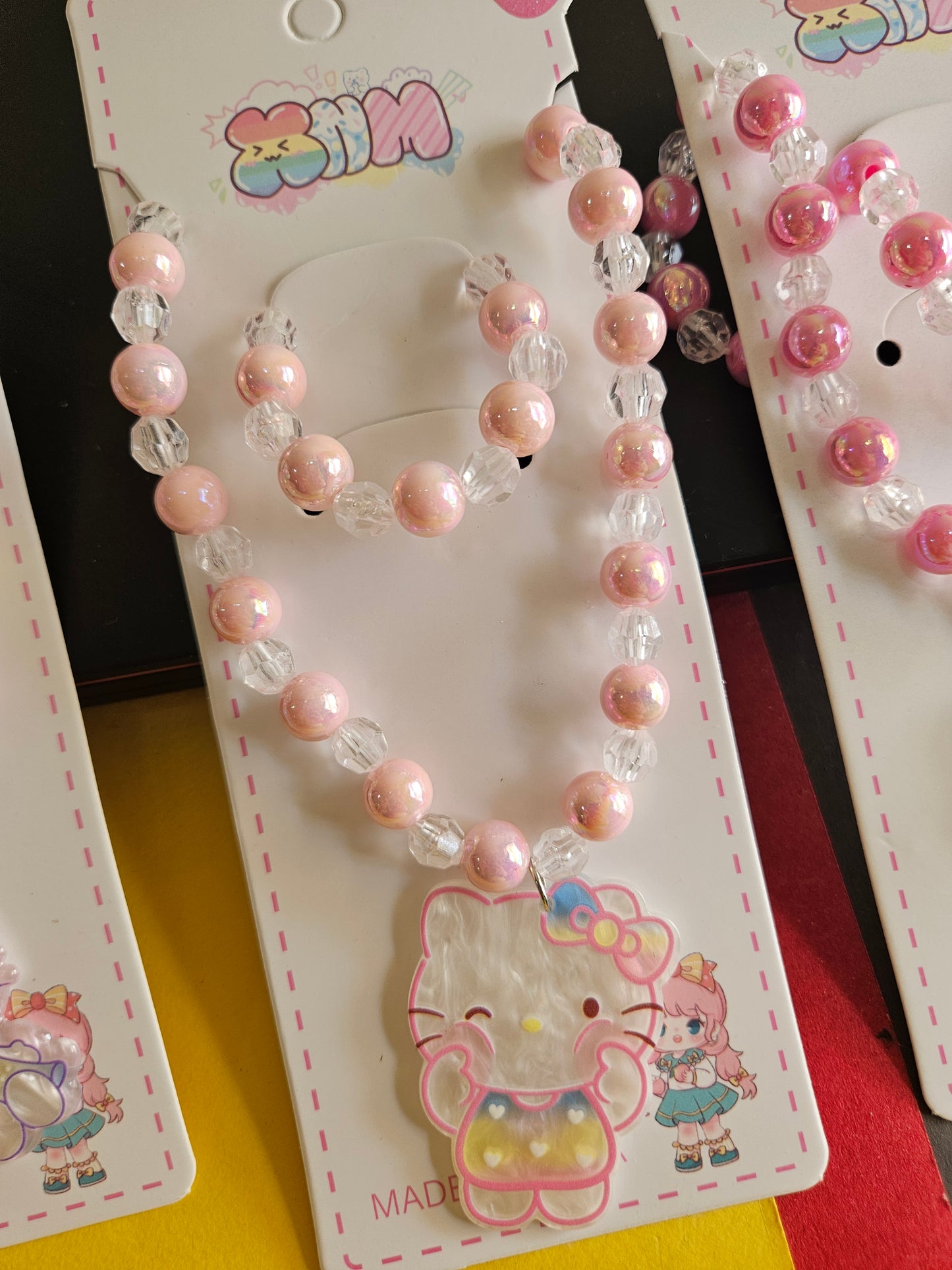 Kitty beads chain