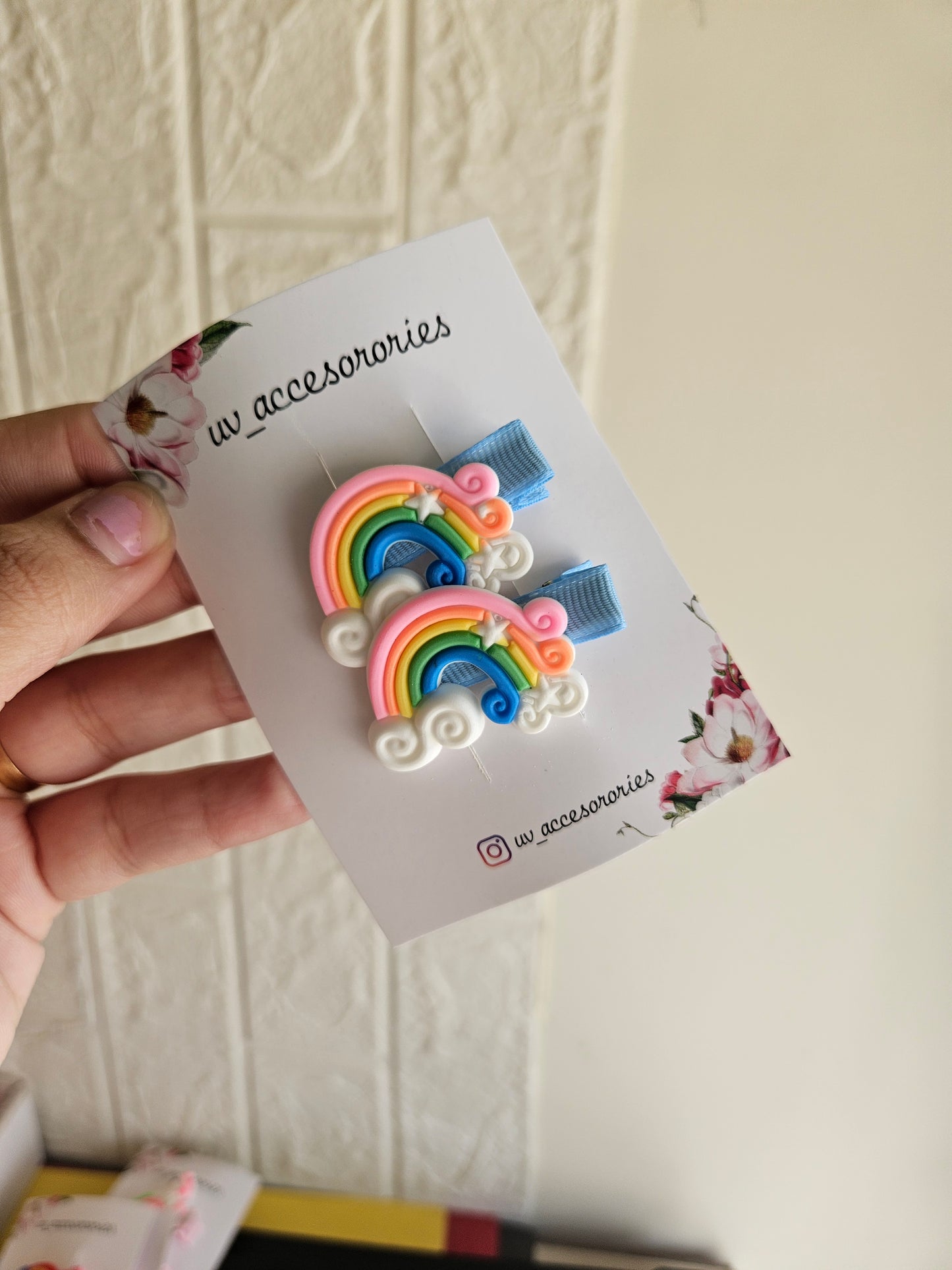 Rainbow clips