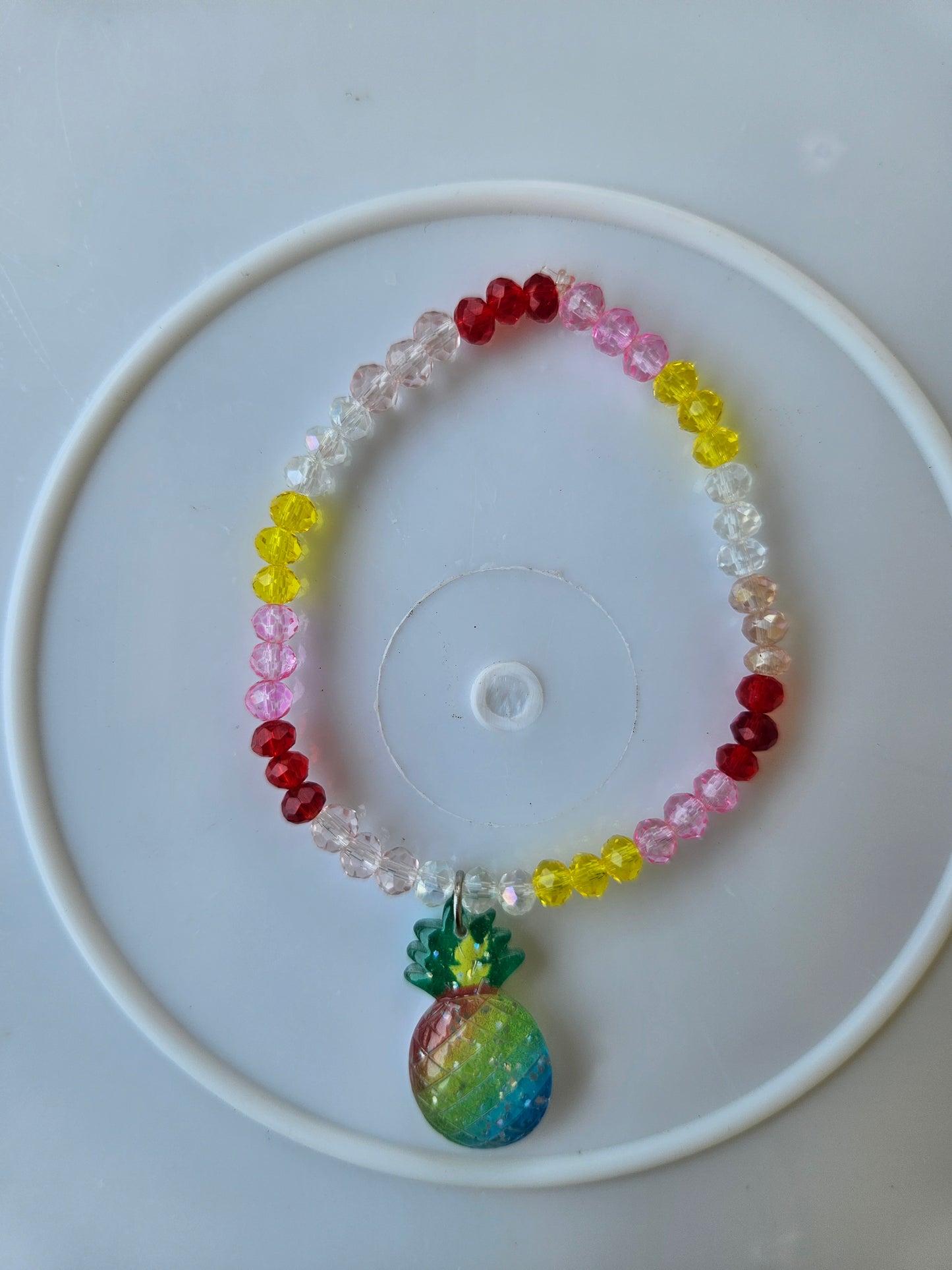 Multi colour beads bracelets kids