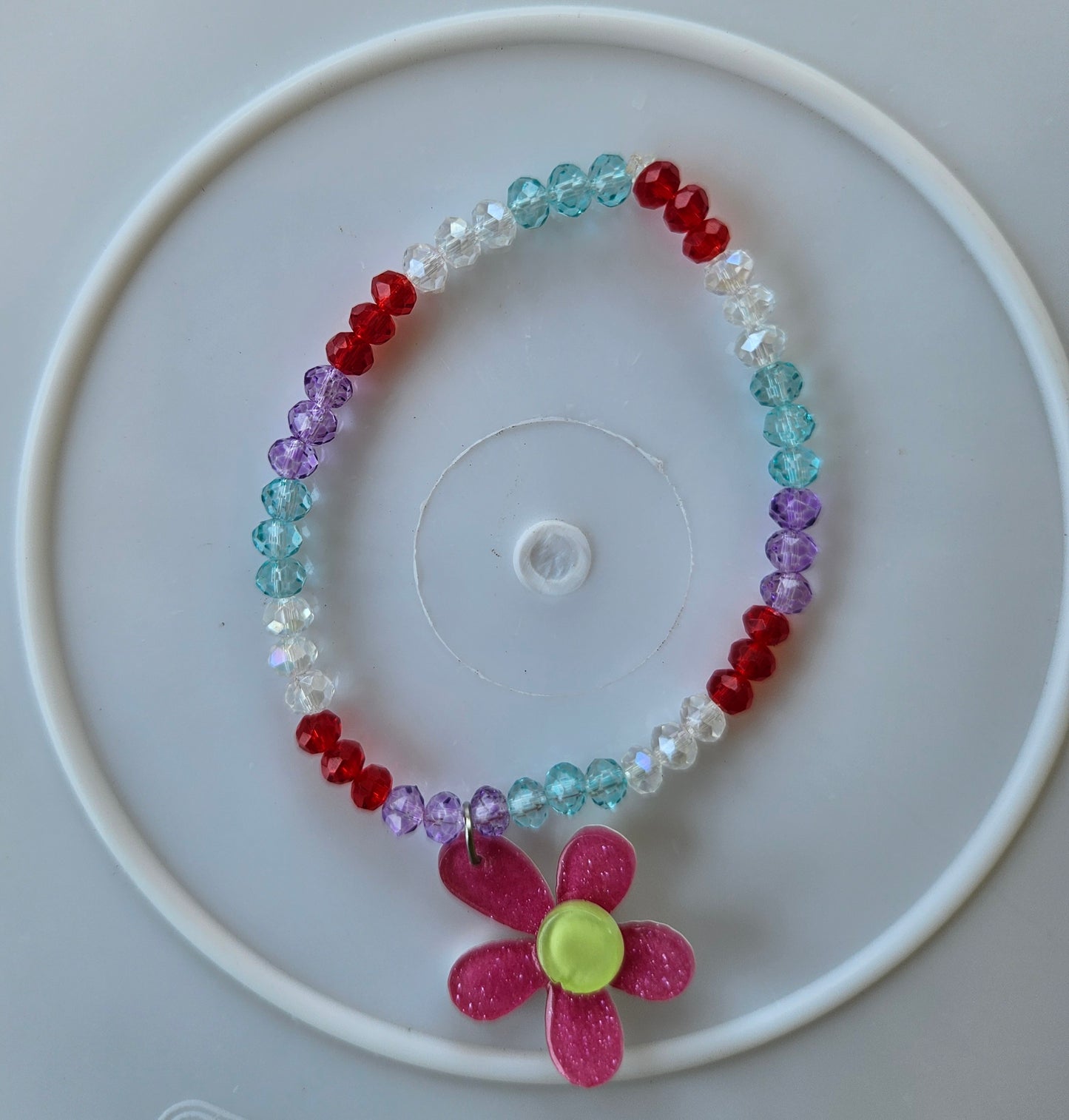 Multi colour beads bracelets kids