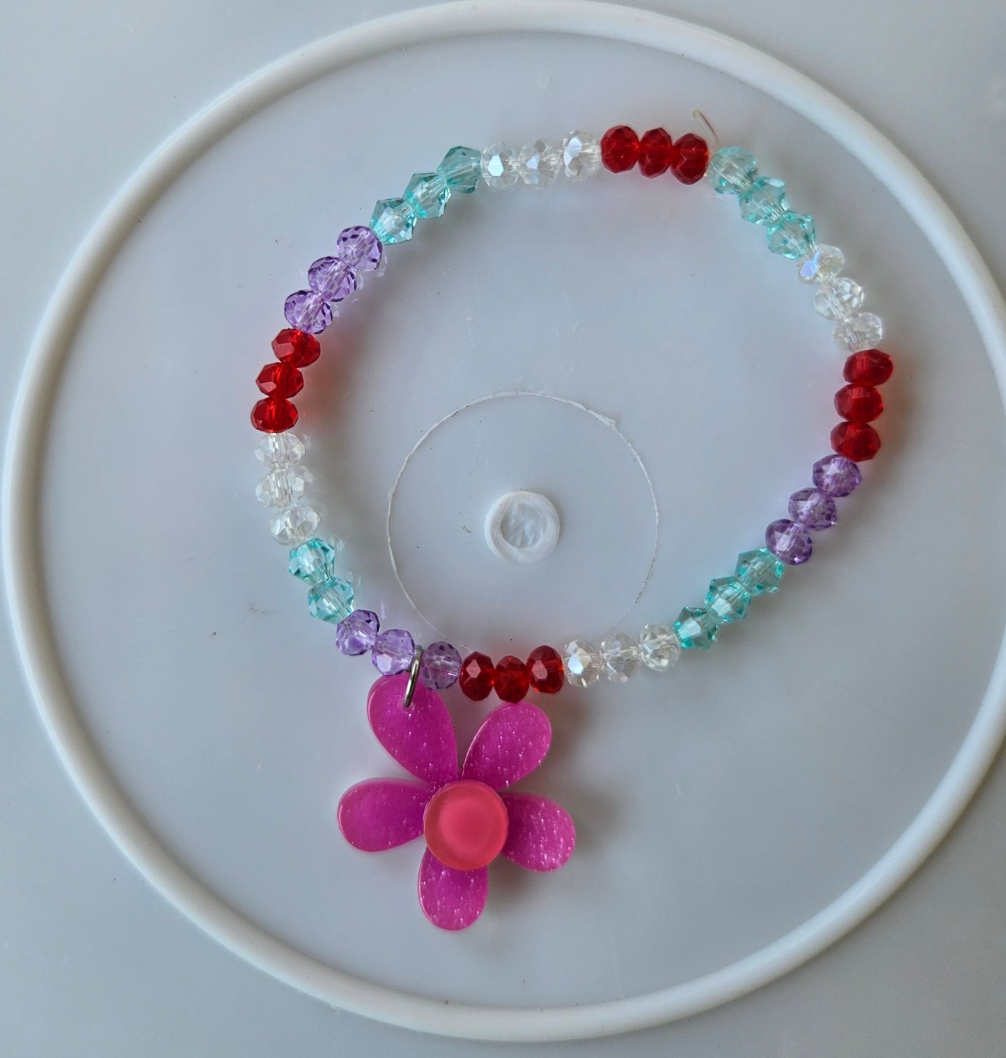 Multi colour beads bracelets kids