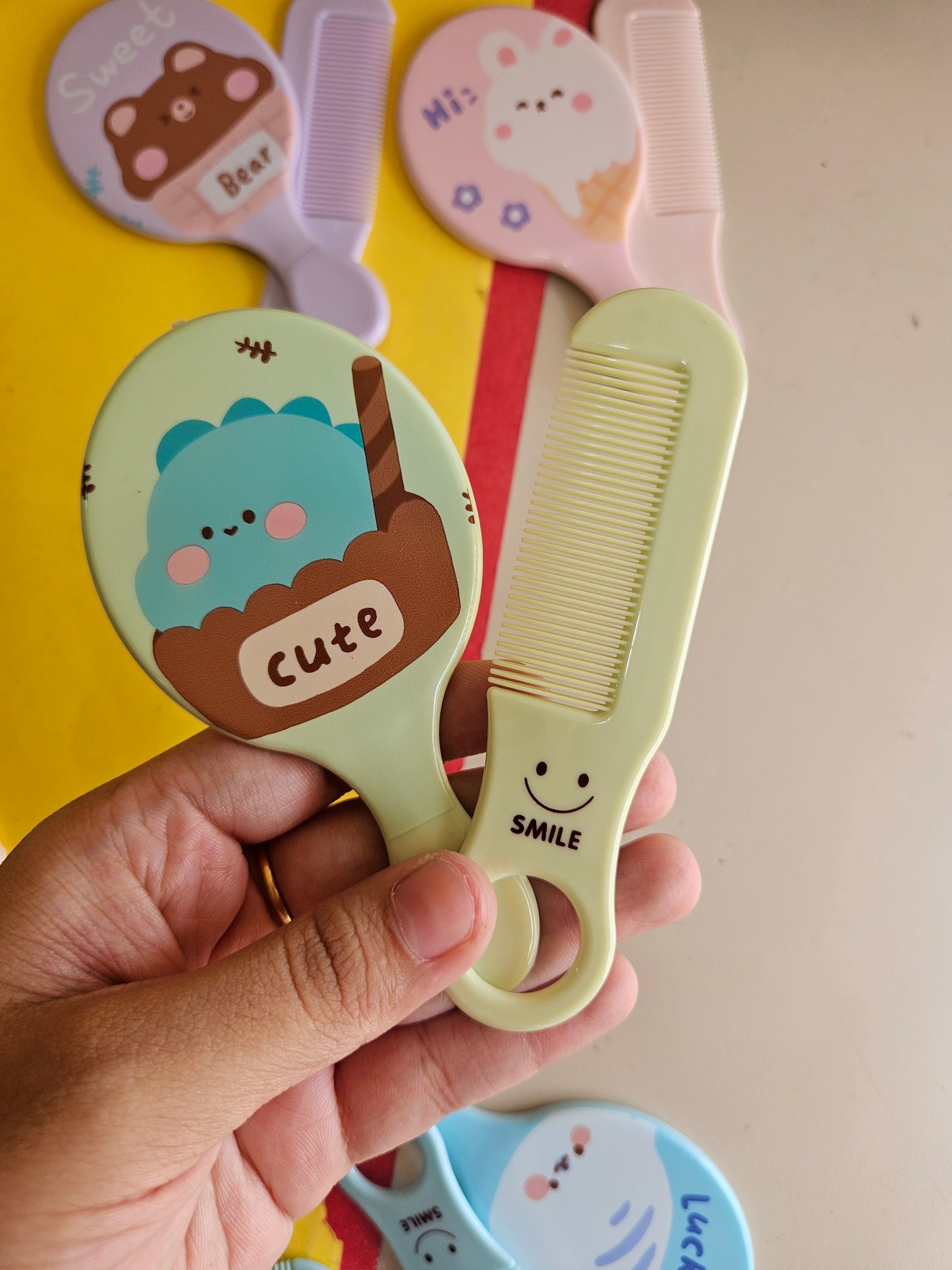 Kawai comb and mirror sets