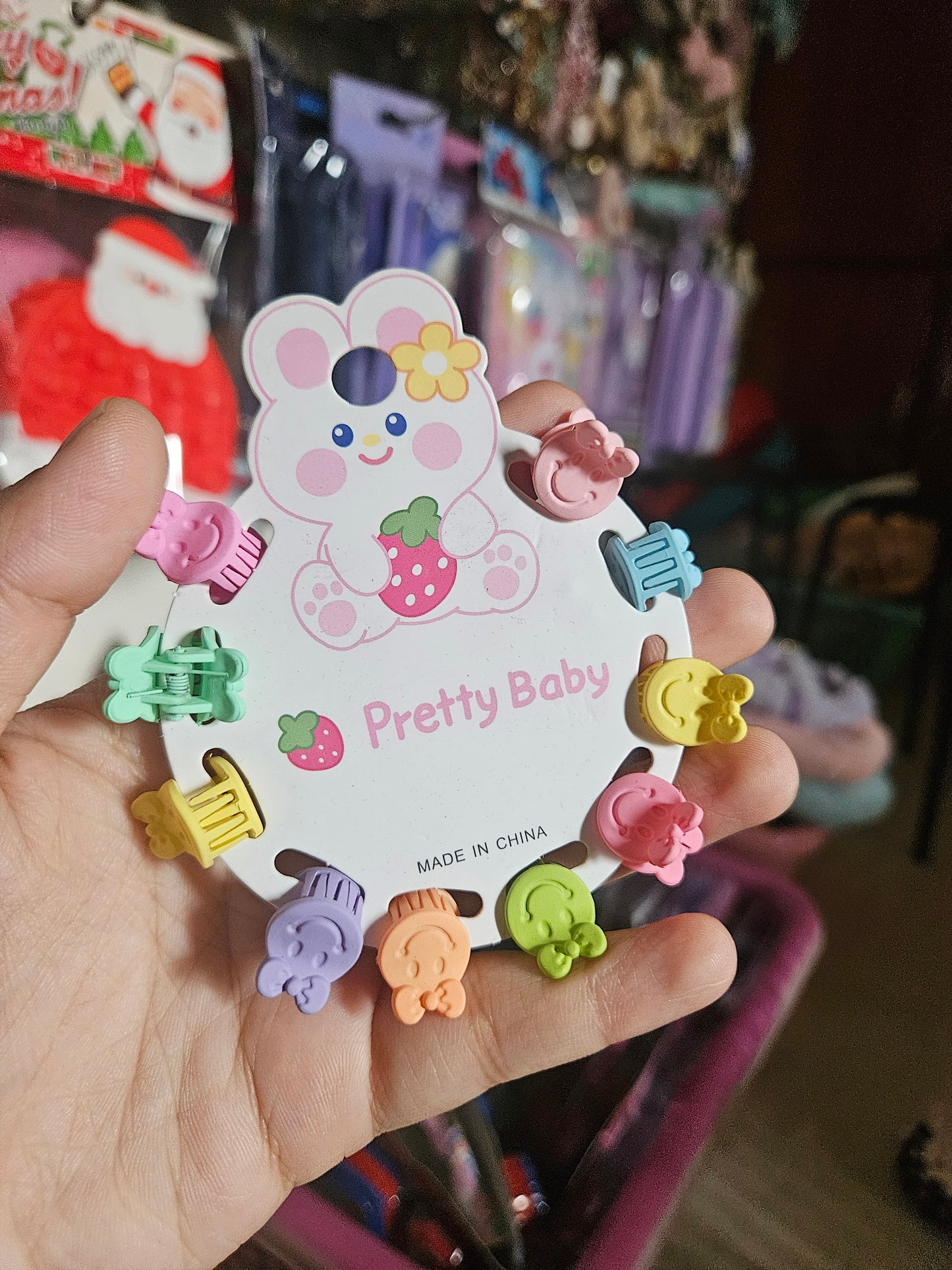 Mini clip cards