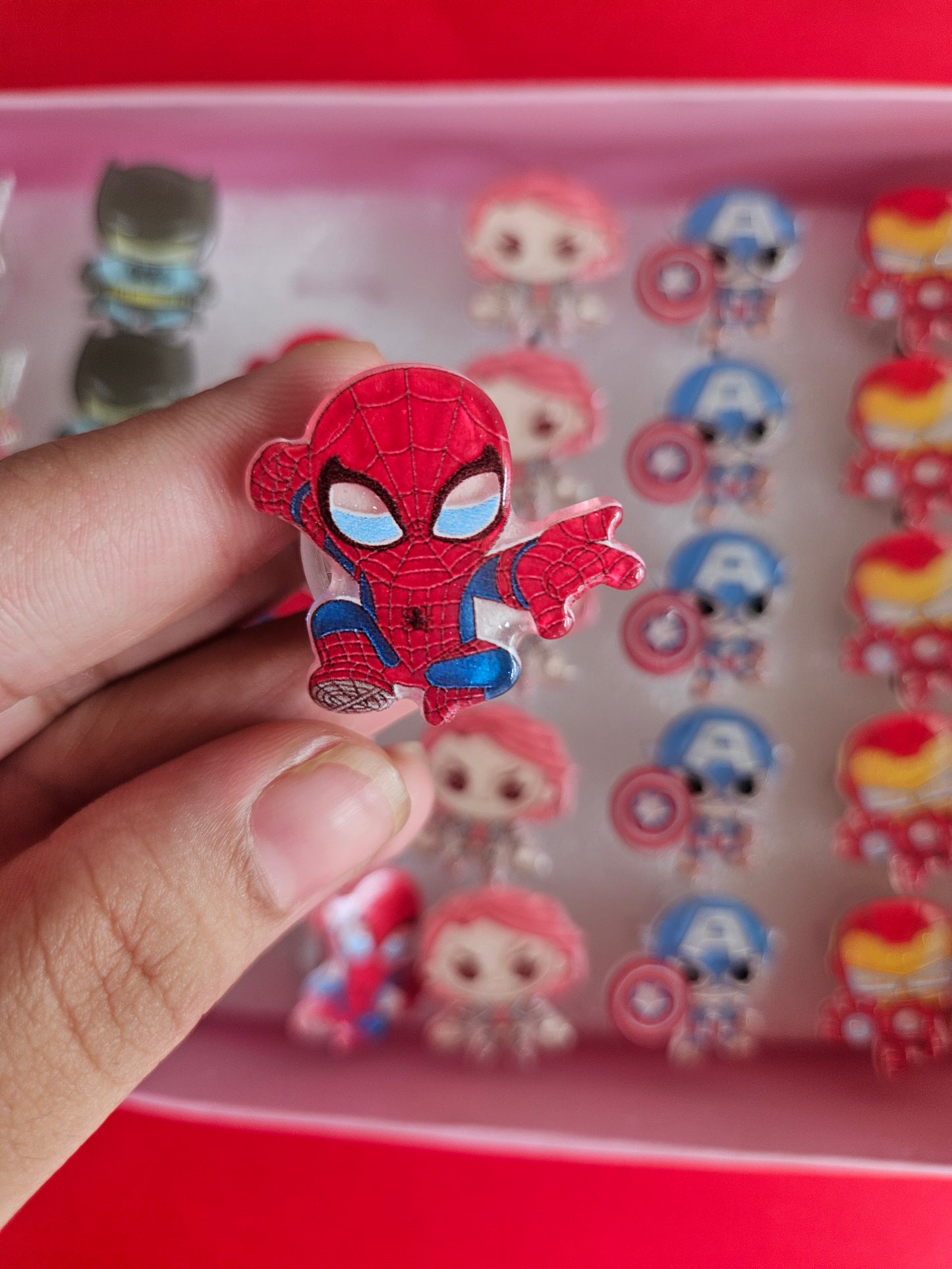 Superhero lighting rings