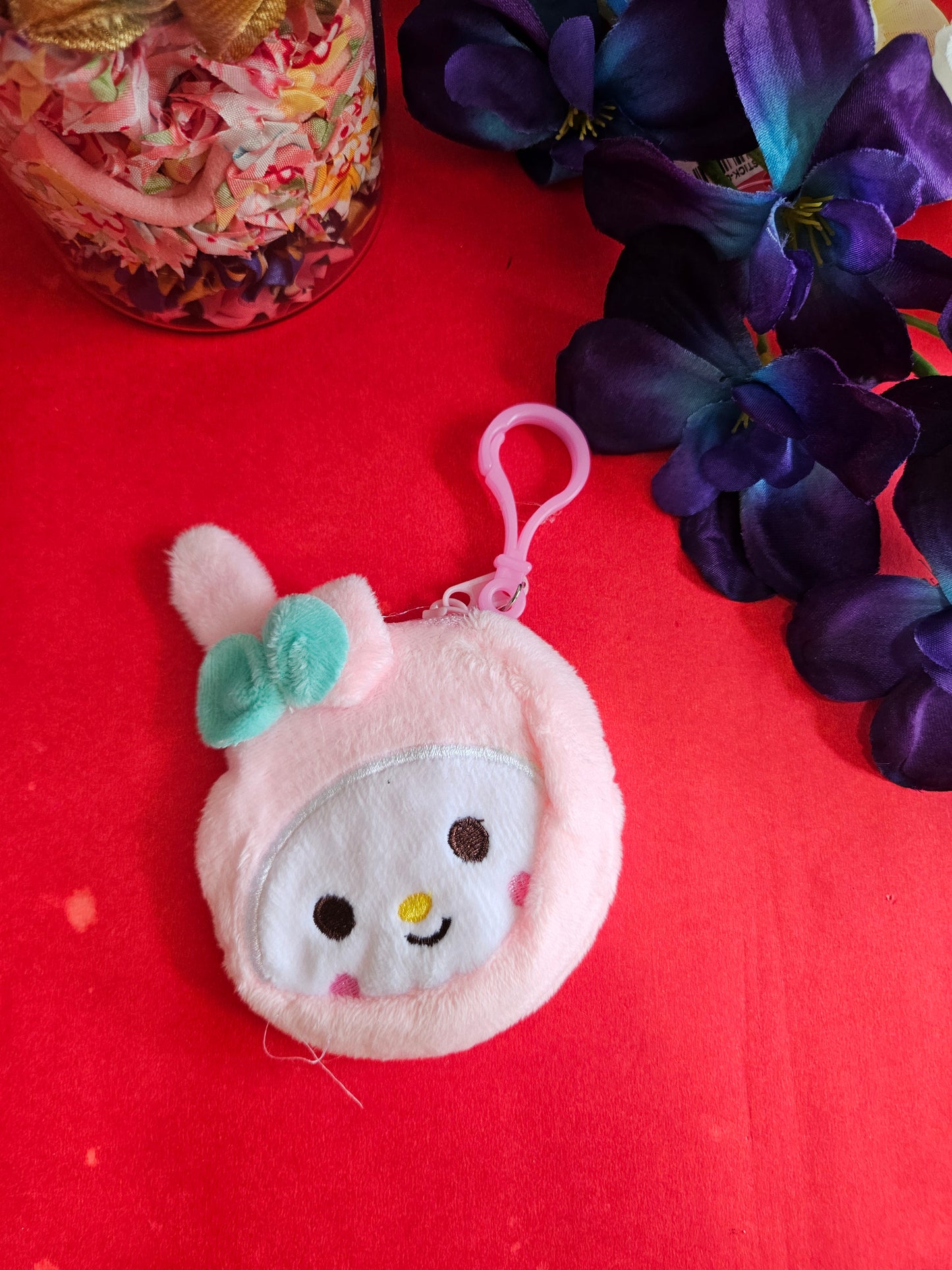 Sanrio fur pouches