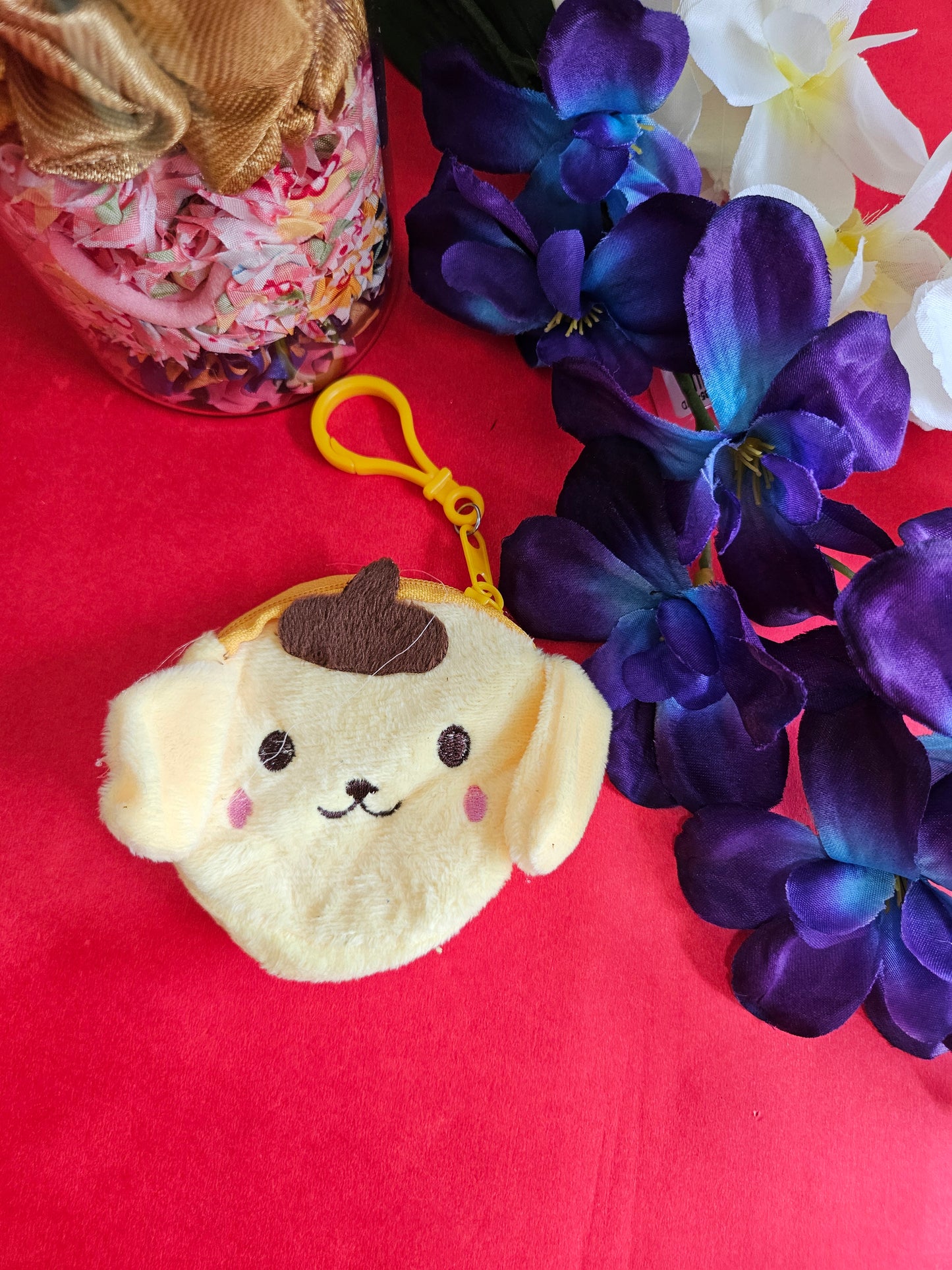 Sanrio fur pouches