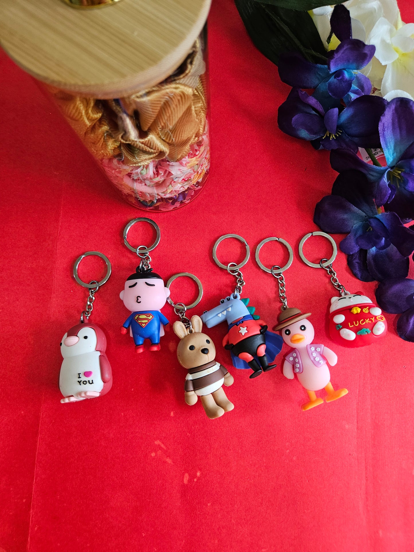 Cartoon keychains